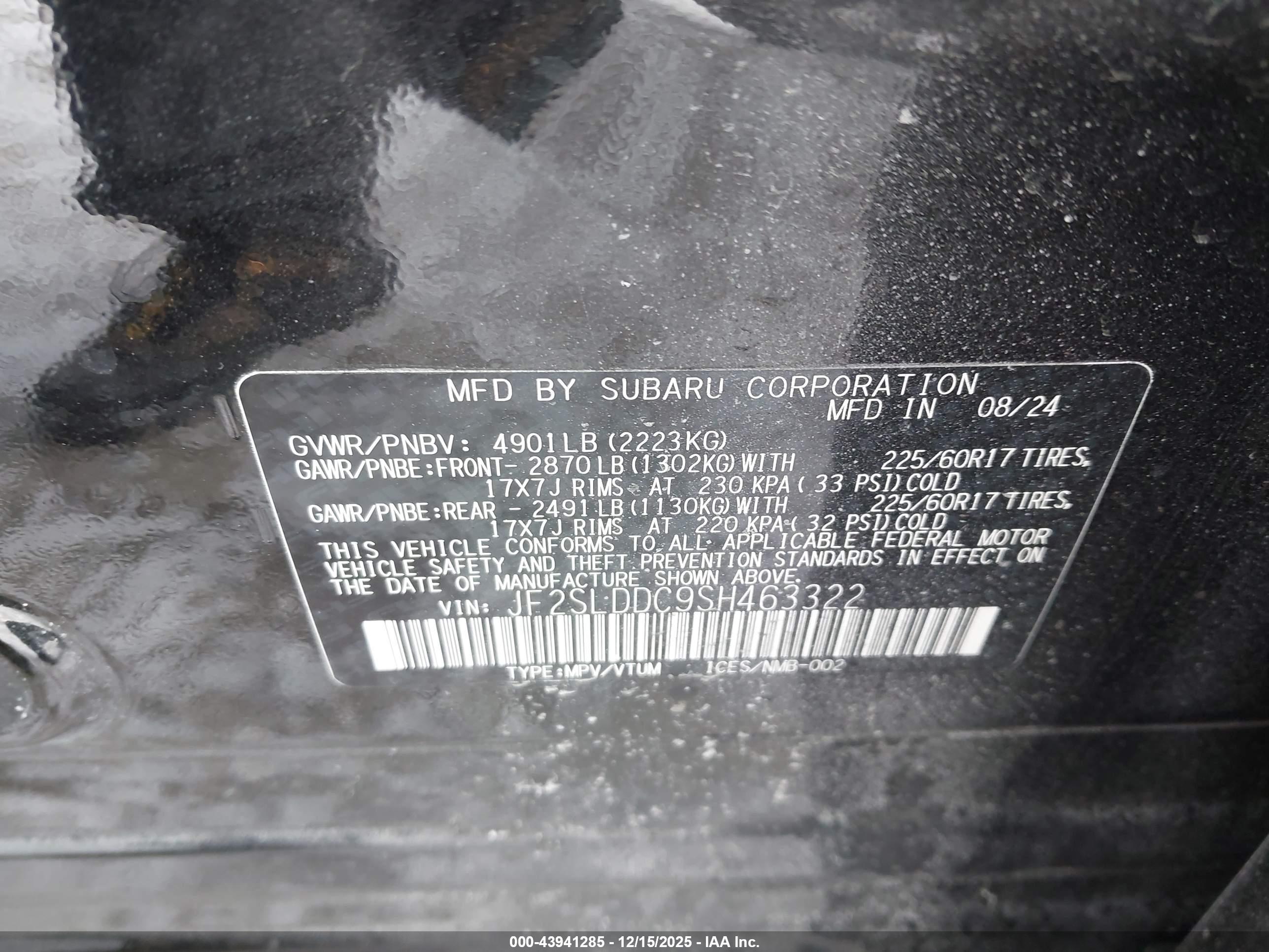SUBARU FORESTER image 9