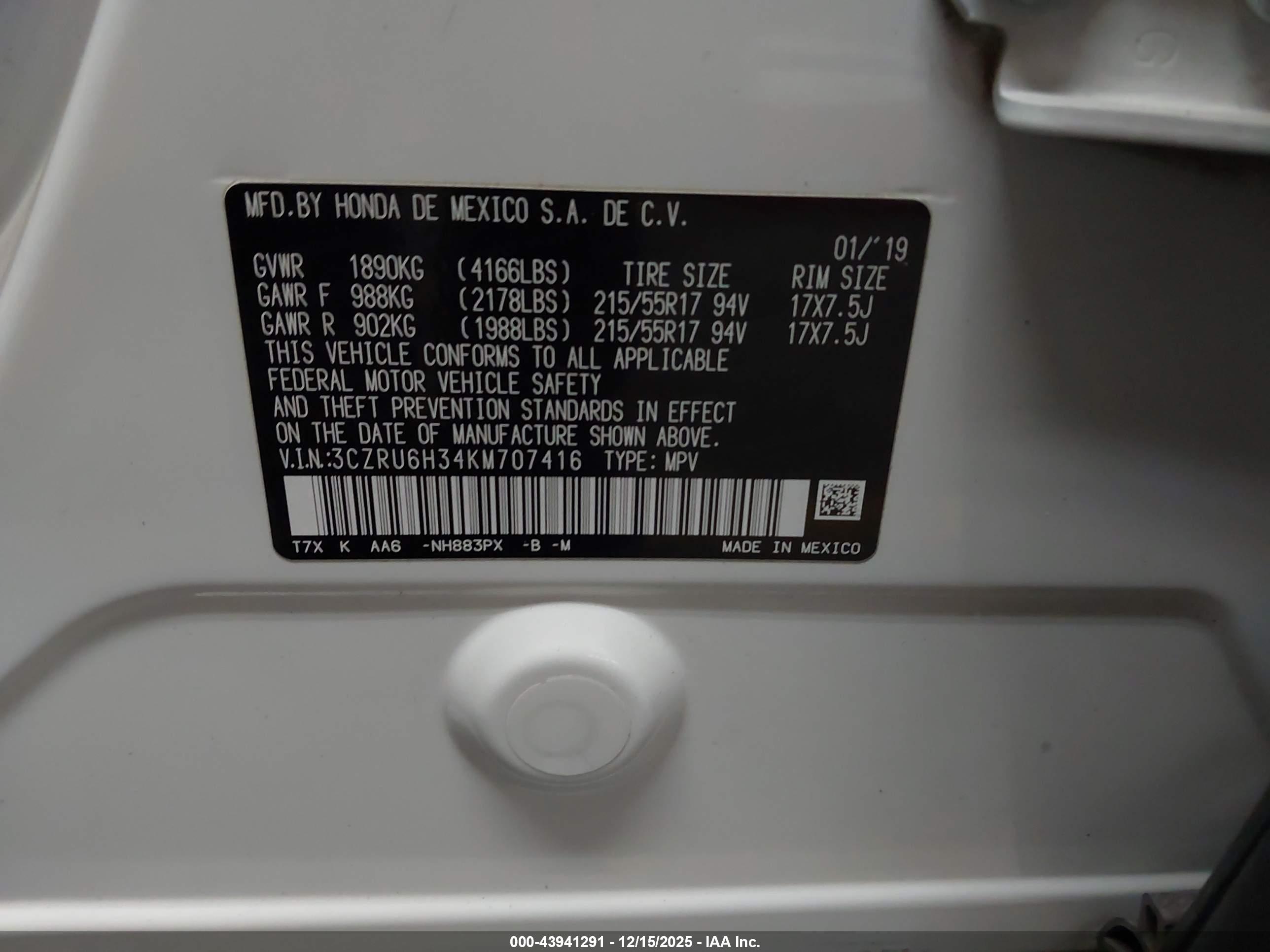 HONDA HR-V image 9