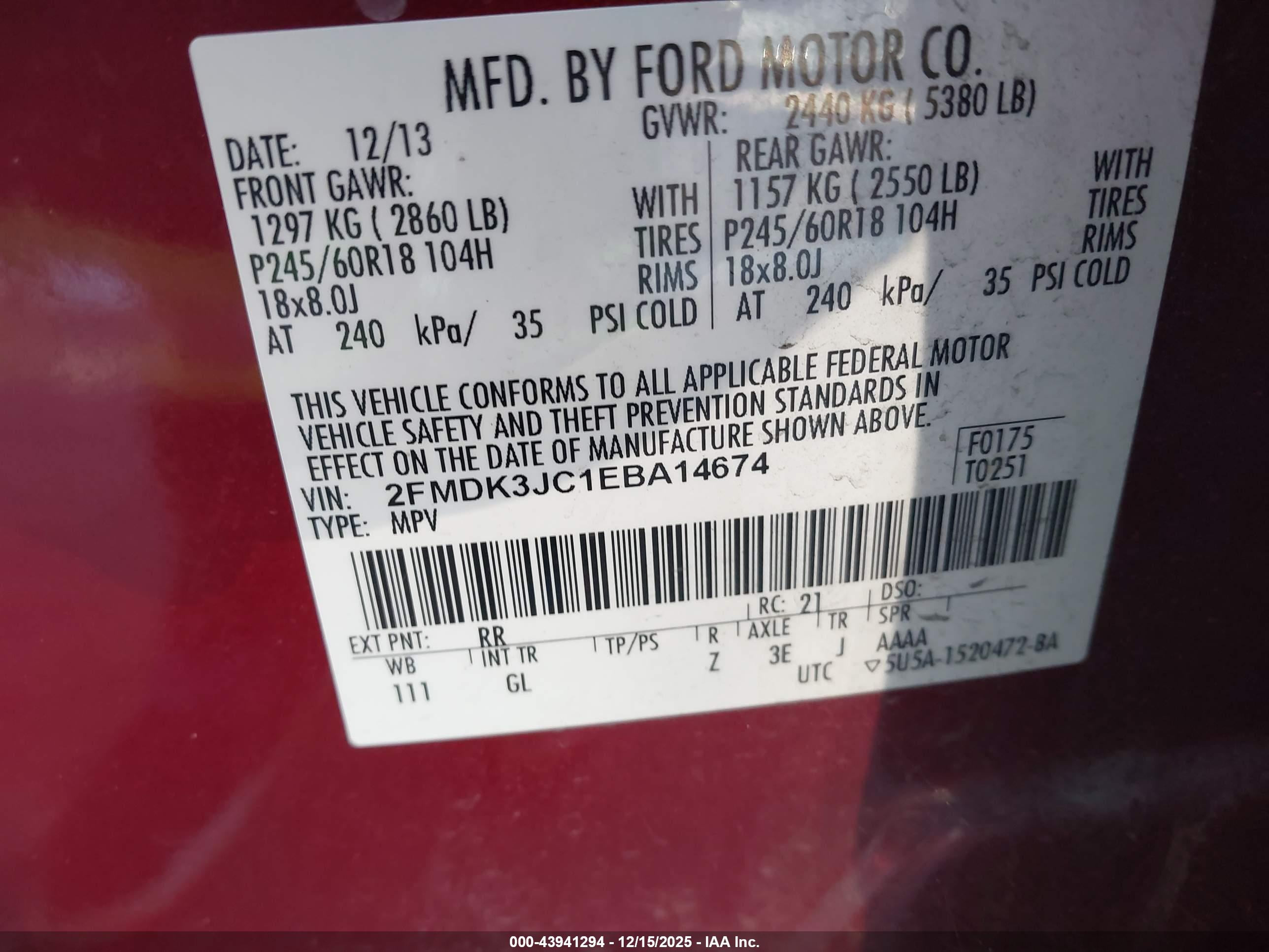 FORD EDGE image 9