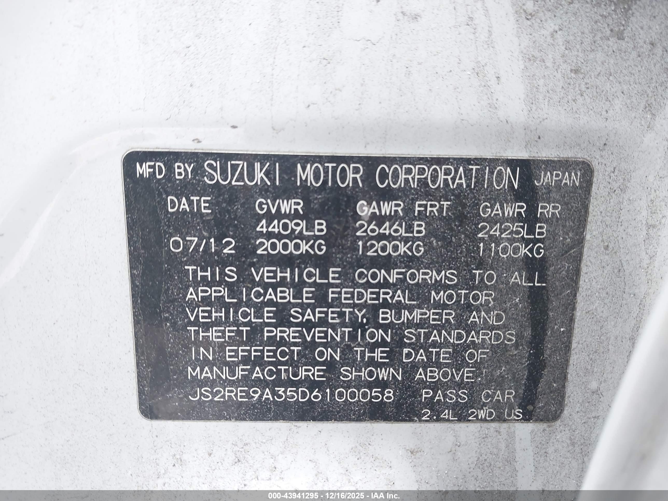 SUZUKI KIZASHI image 9