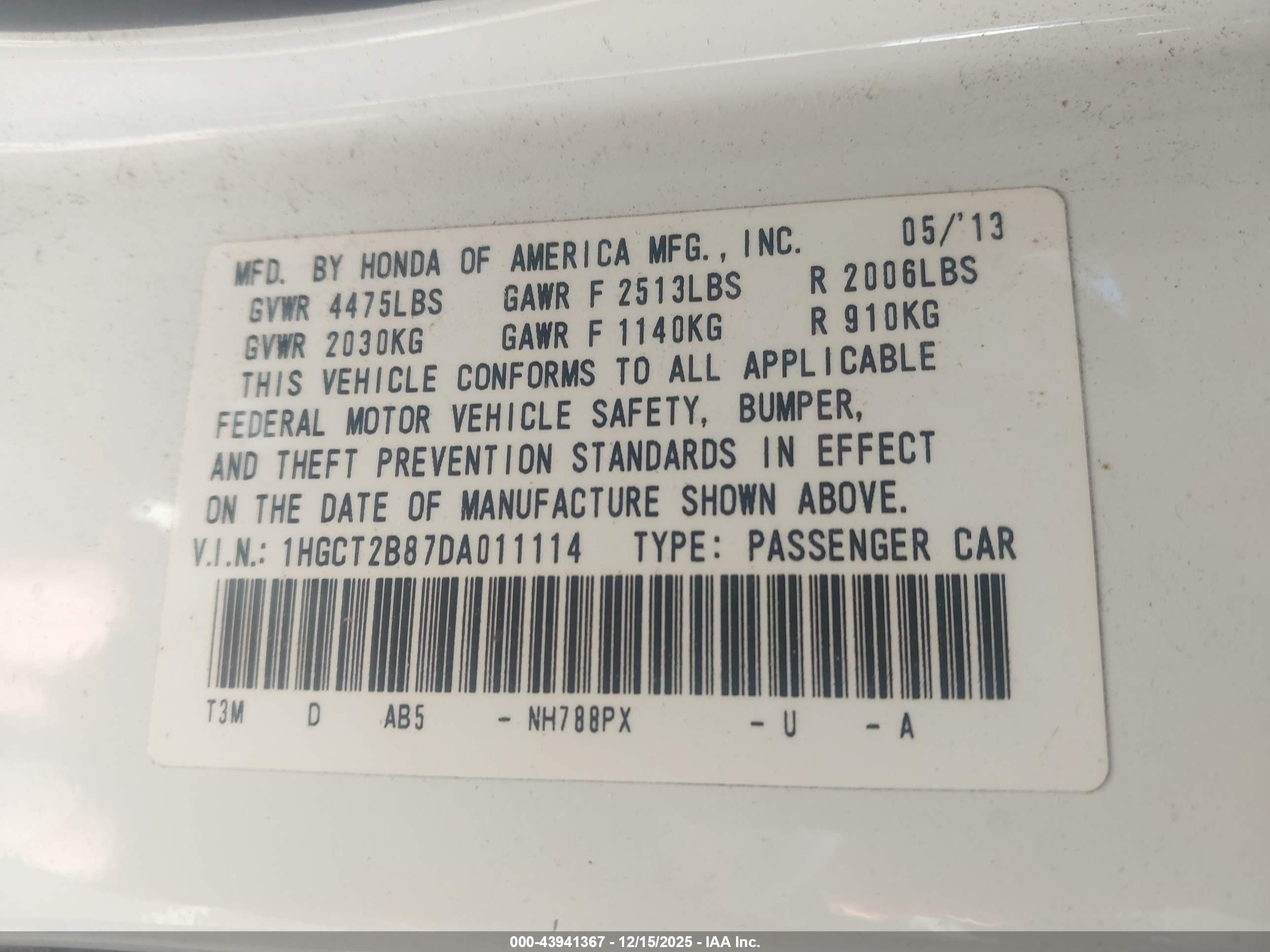 HONDA ACCORD image 9