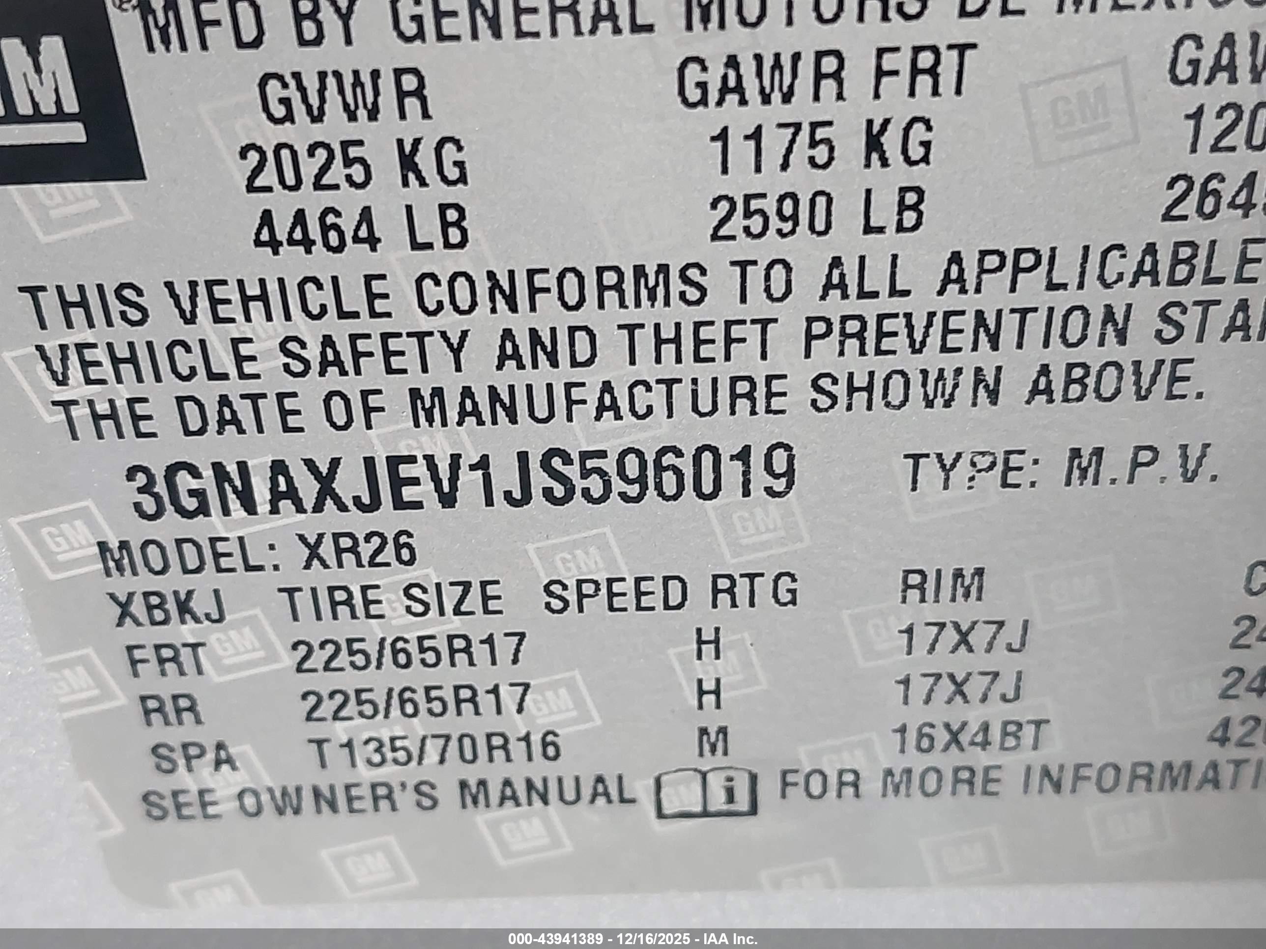 CHEVROLET EQUINOX image 9