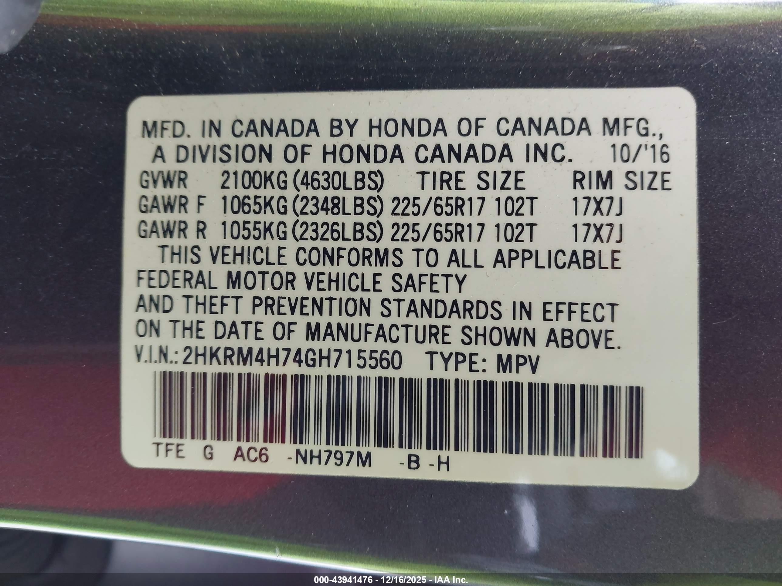 HONDA CR-V image 9