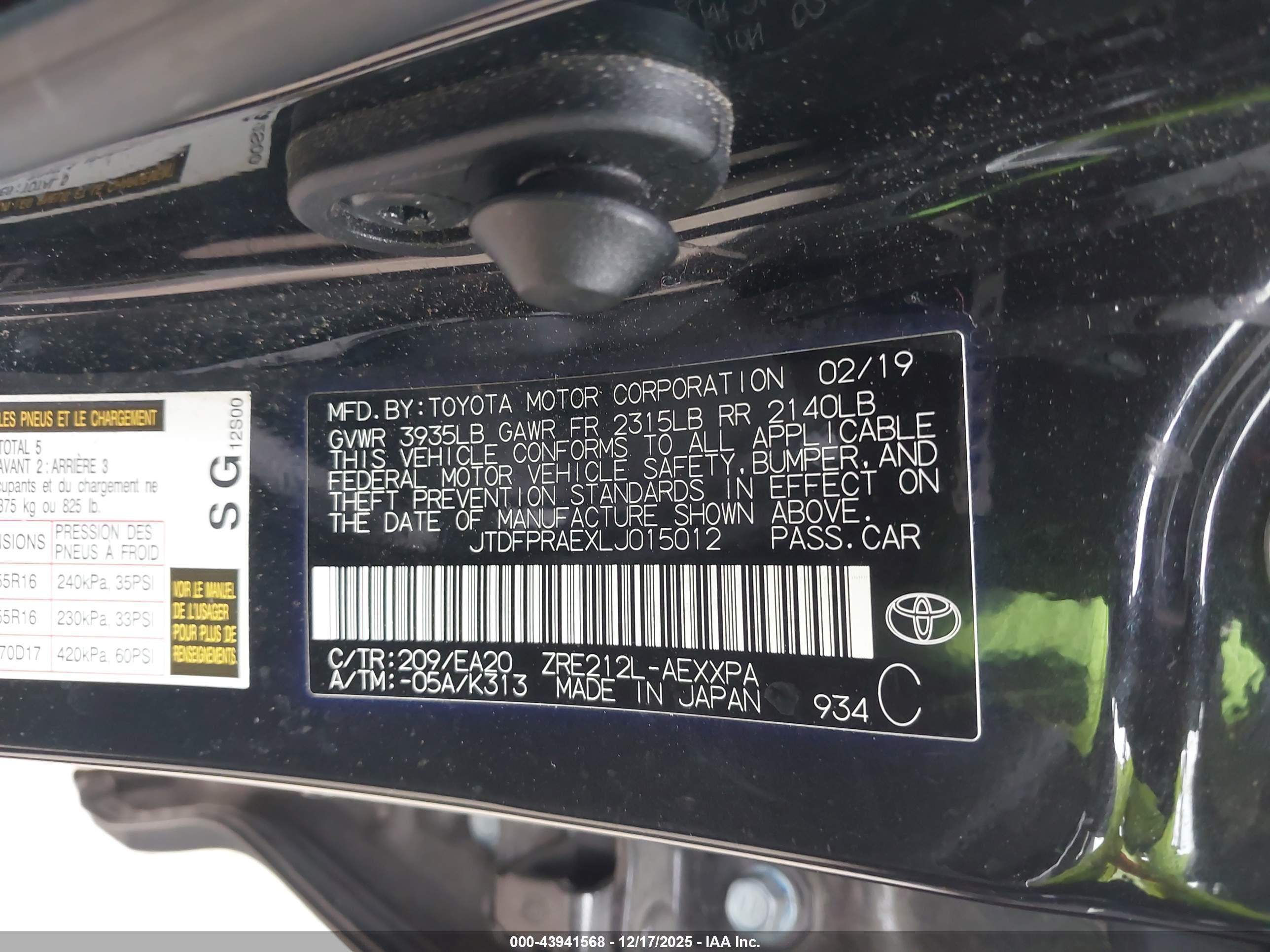 TOYOTA COROLLA image 9