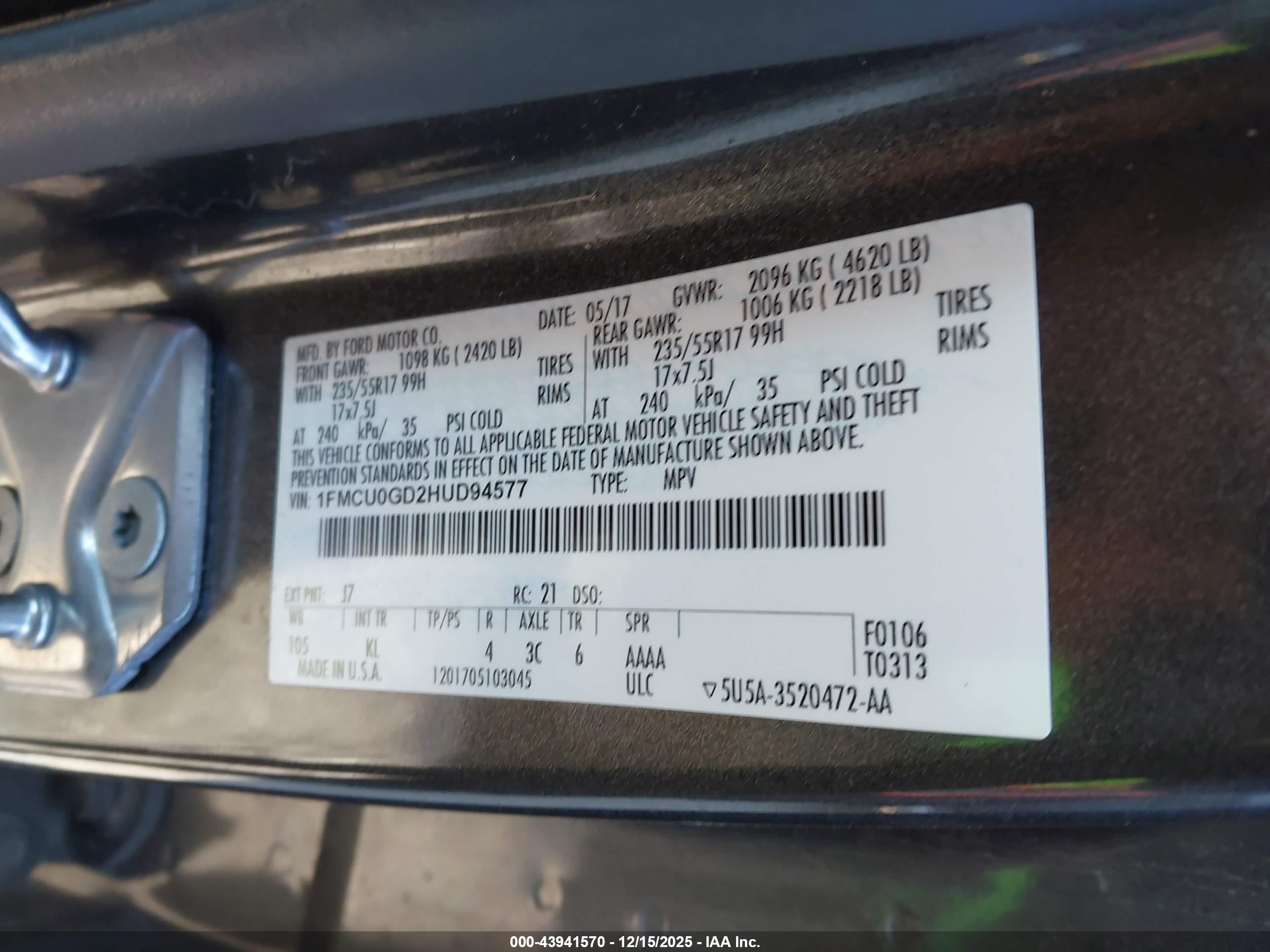FORD ESCAPE image 9