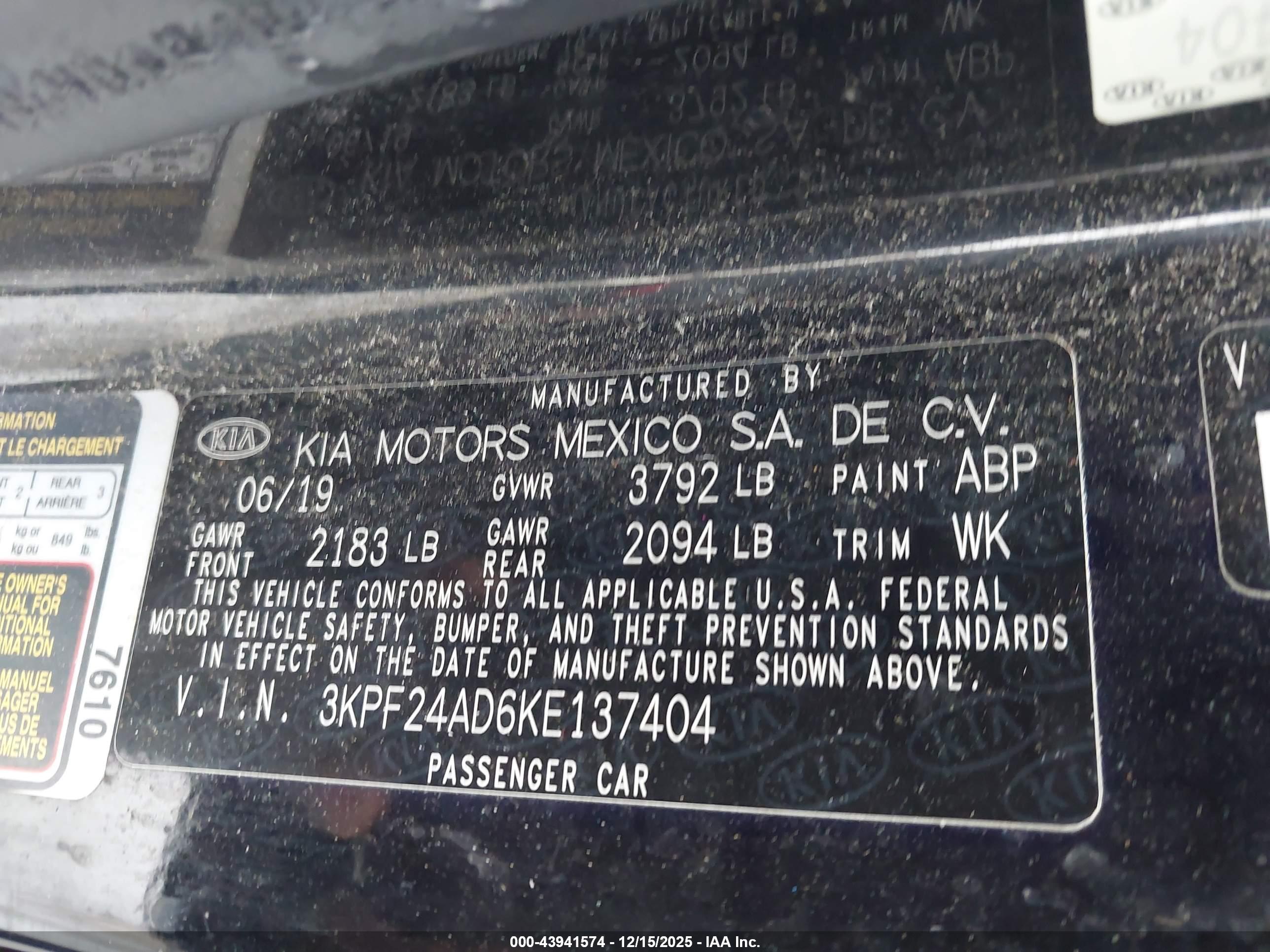 KIA FORTE image 9