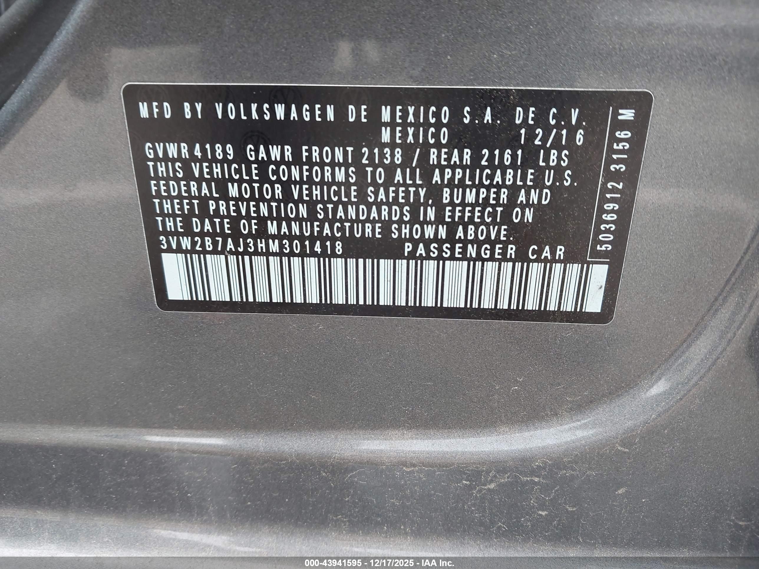VOLKSWAGEN JETTA image 9