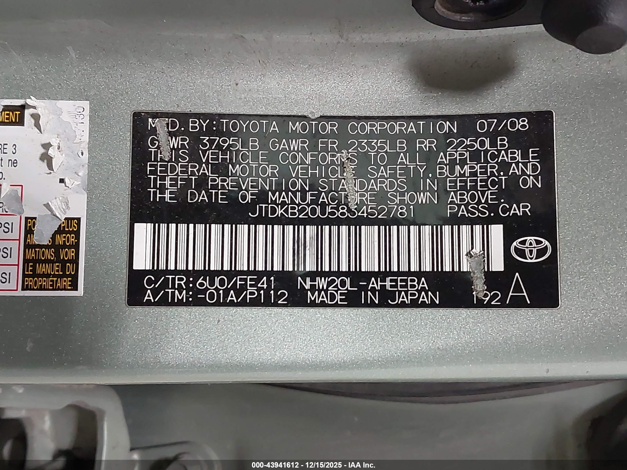 TOYOTA PRIUS image 9