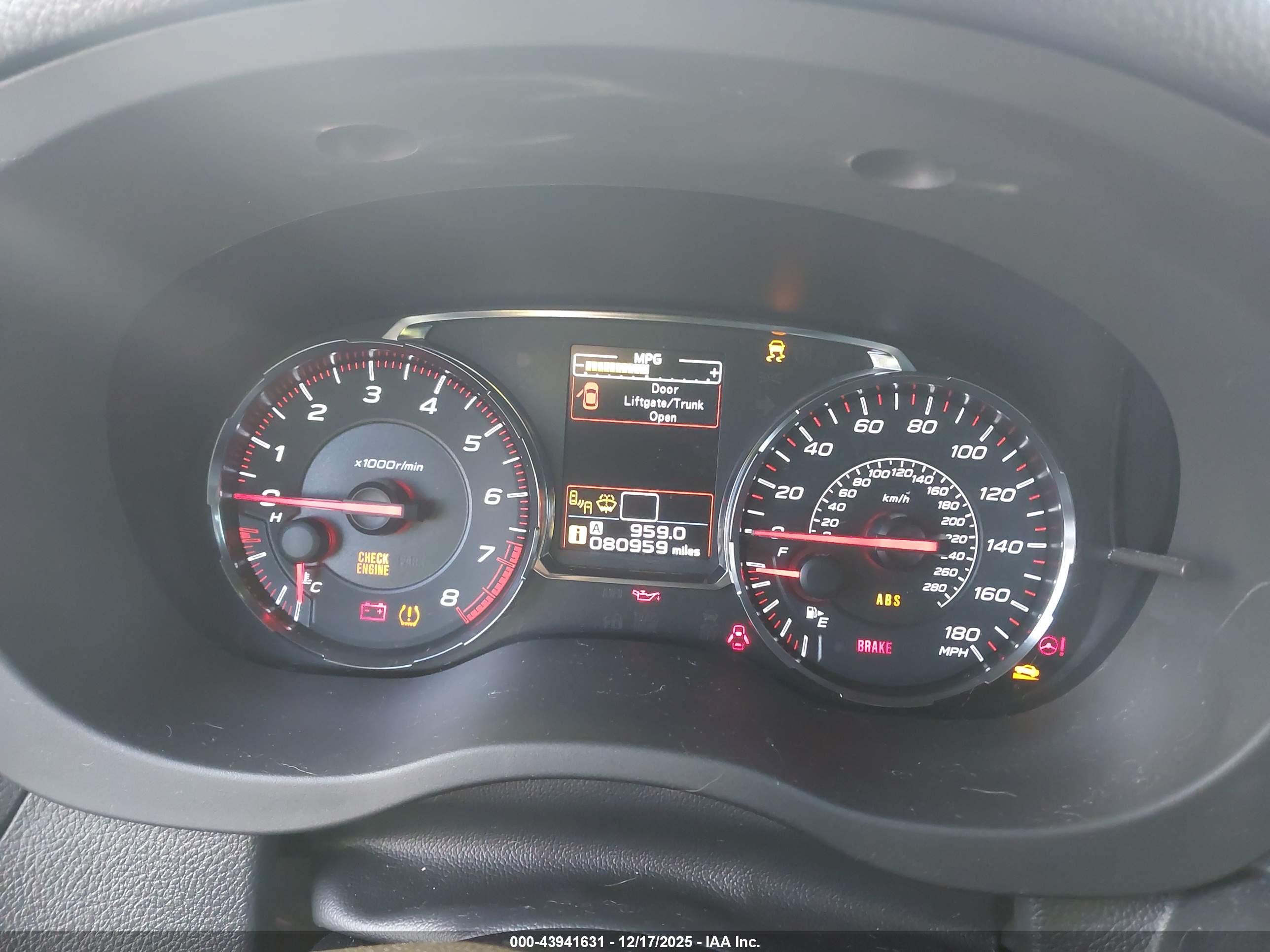 SUBARU WRX image 7