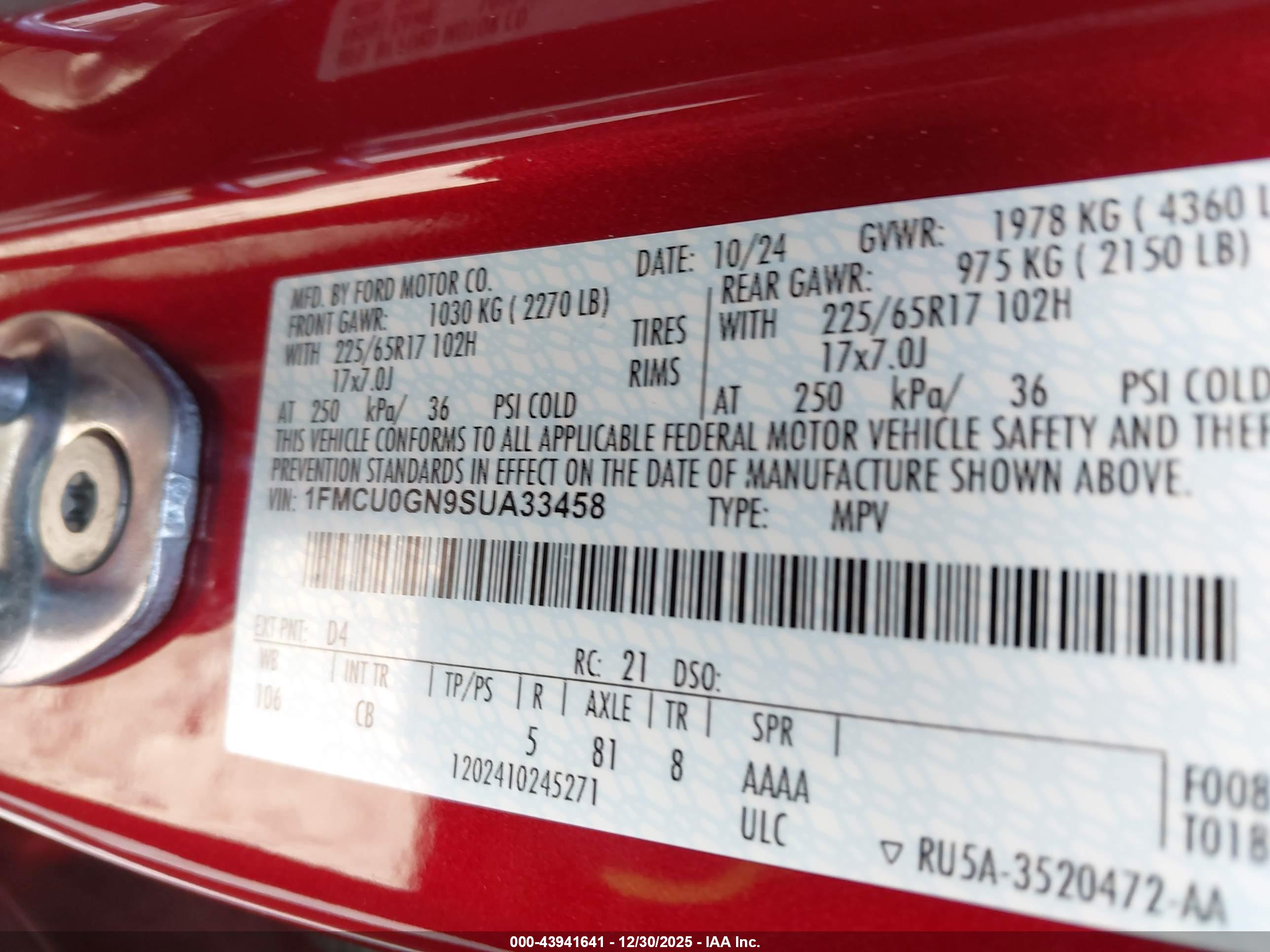 FORD ESCAPE image 9