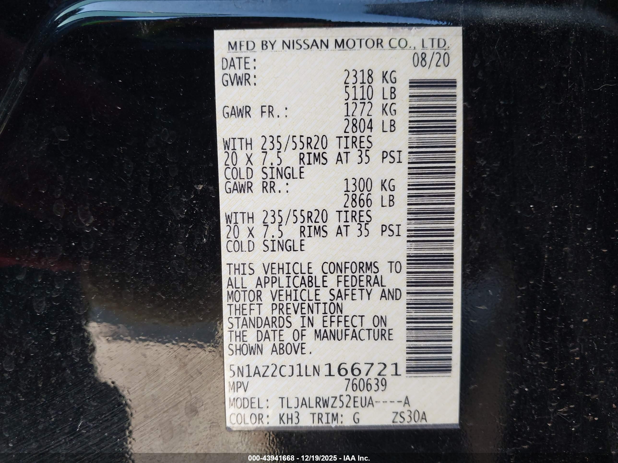 NISSAN MURANO image 9