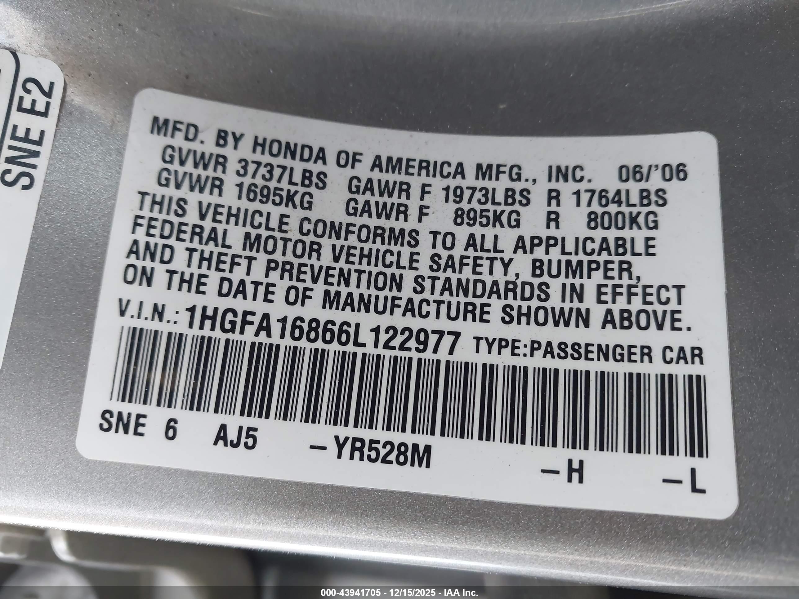 HONDA CIVIC image 9
