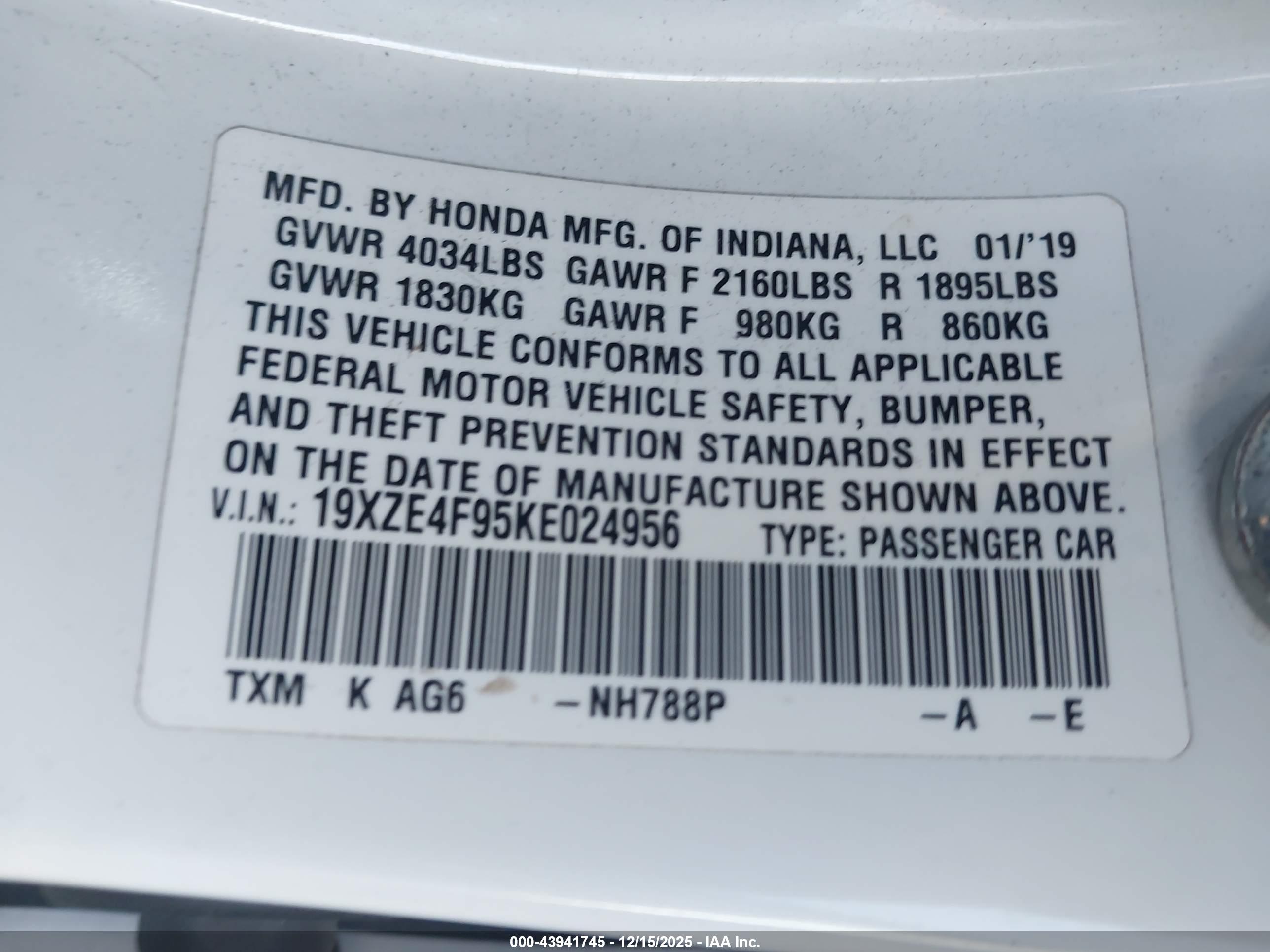 HONDA INSIGHT image 9