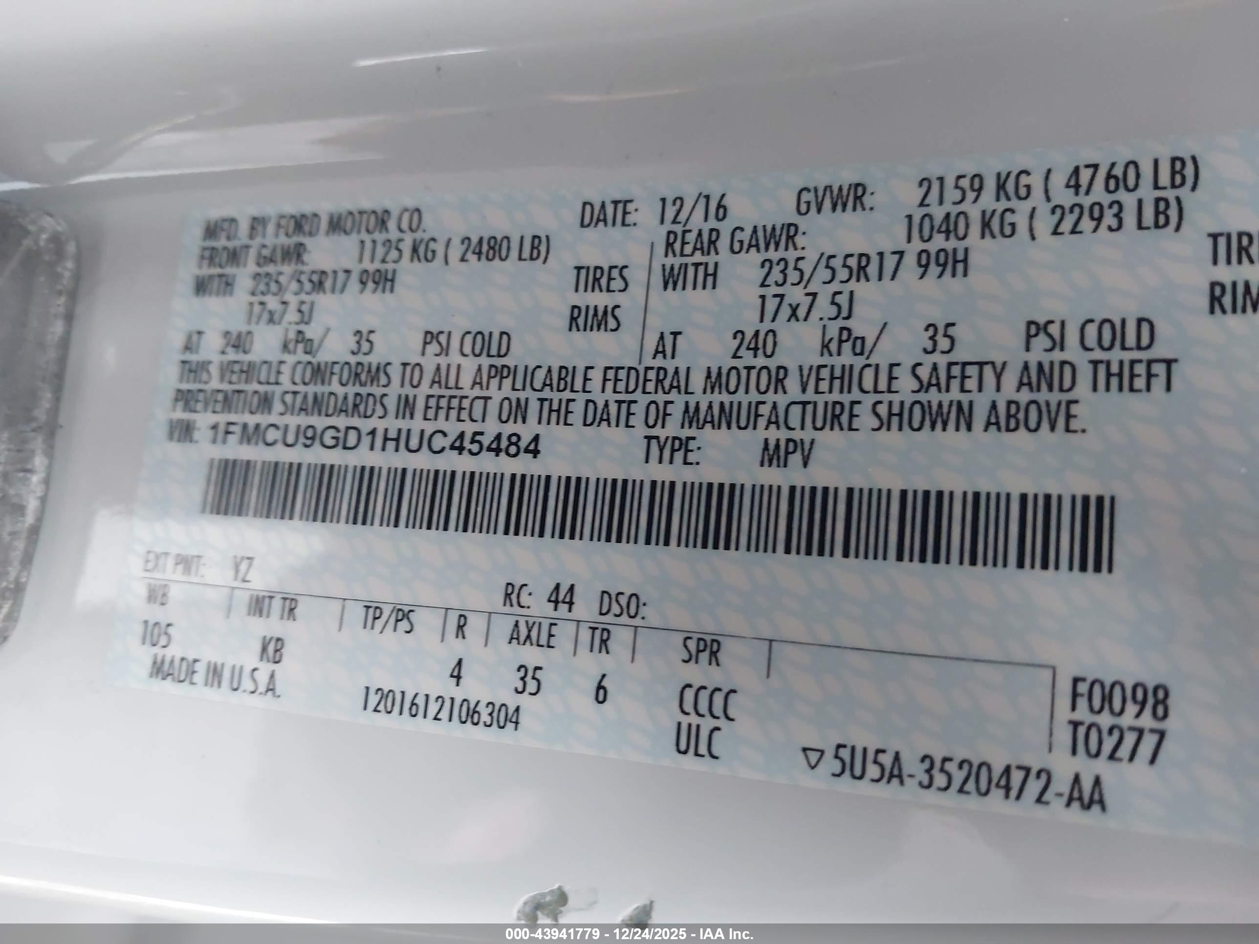 FORD ESCAPE image 9
