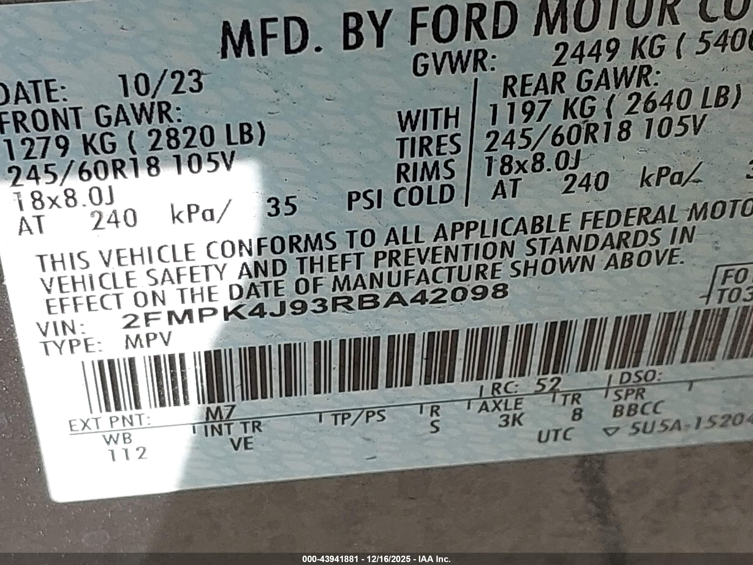 FORD EDGE image 9