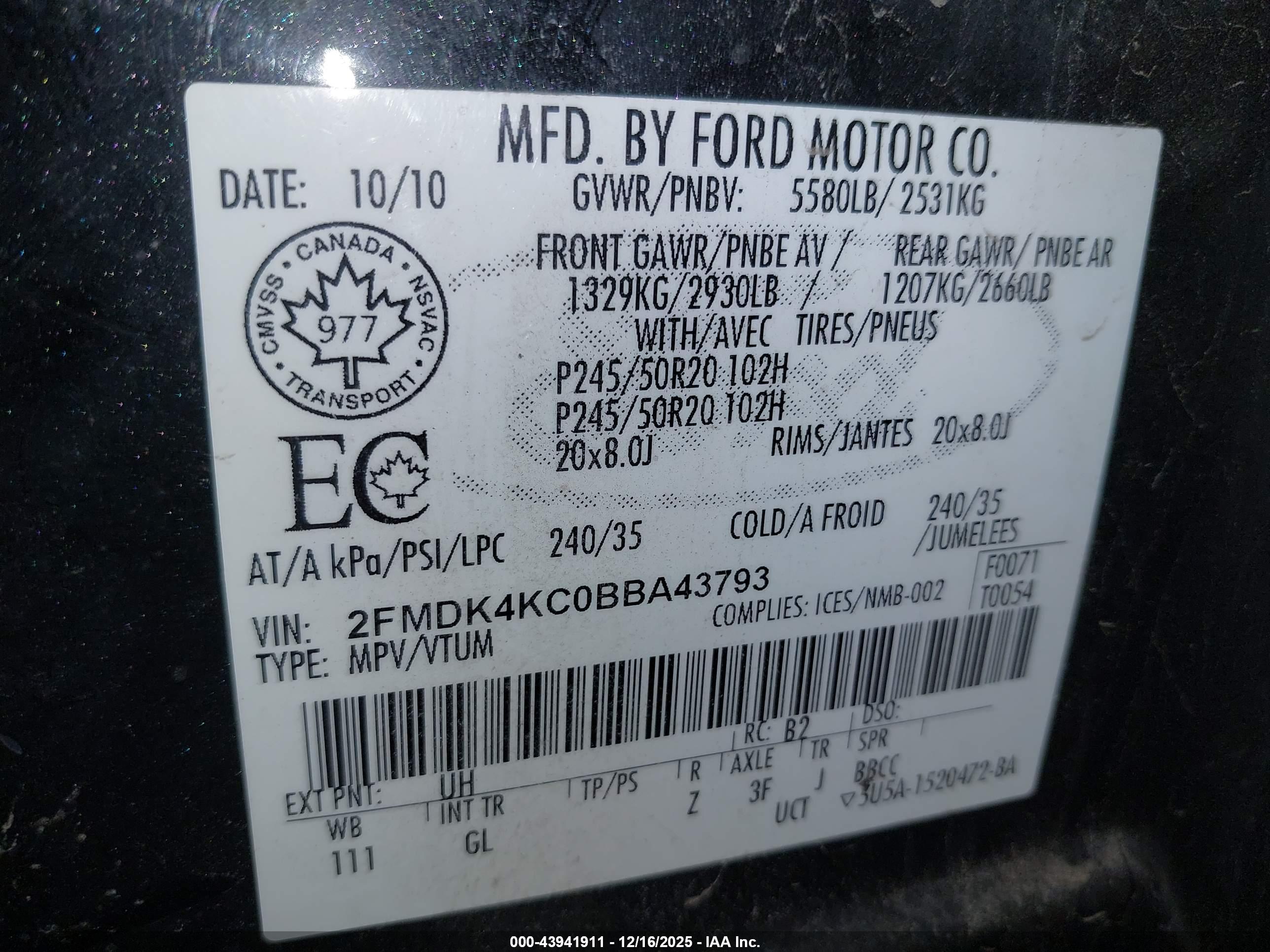 FORD EDGE image 9