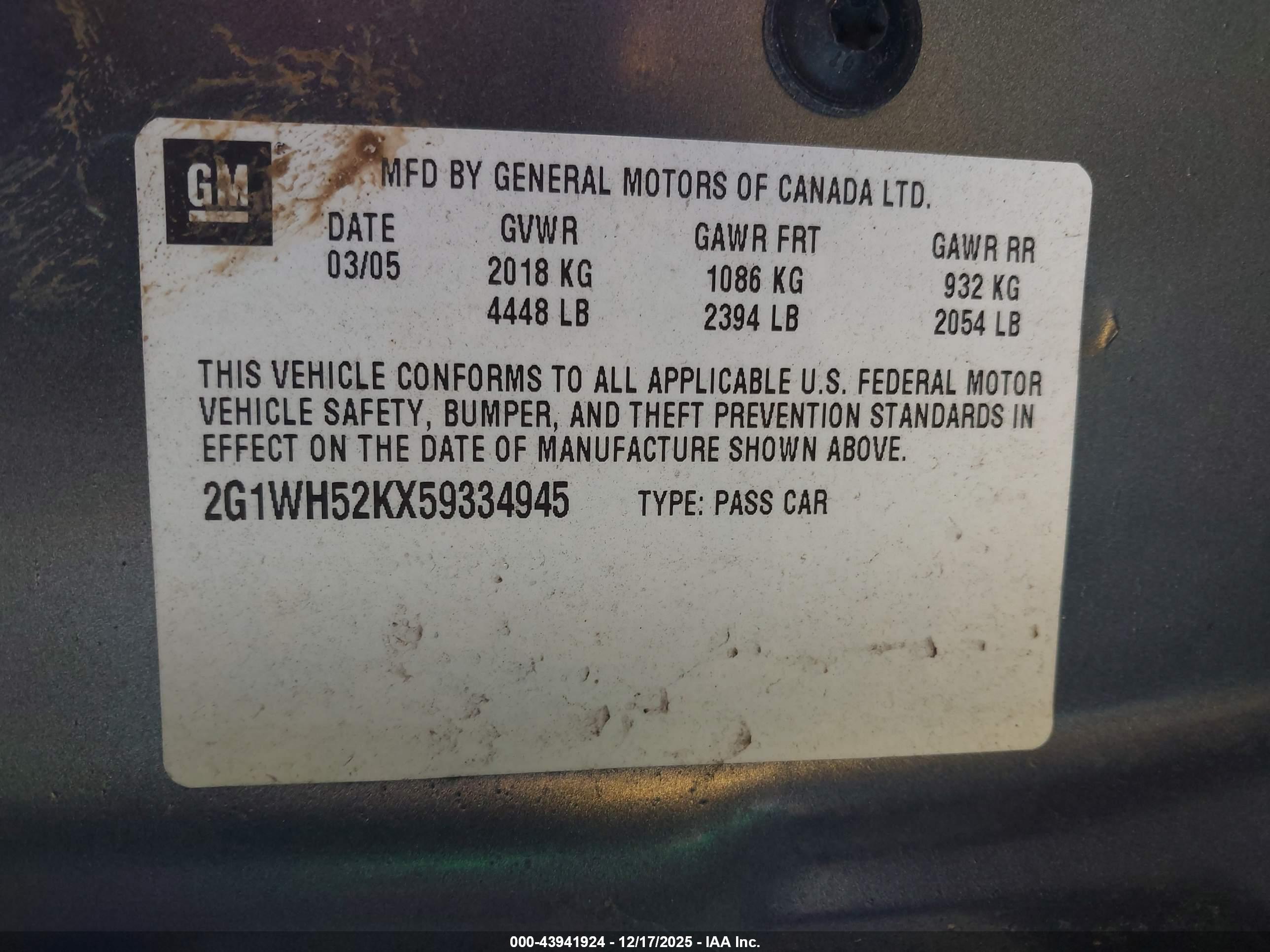 CHEVROLET IMPALA image 9