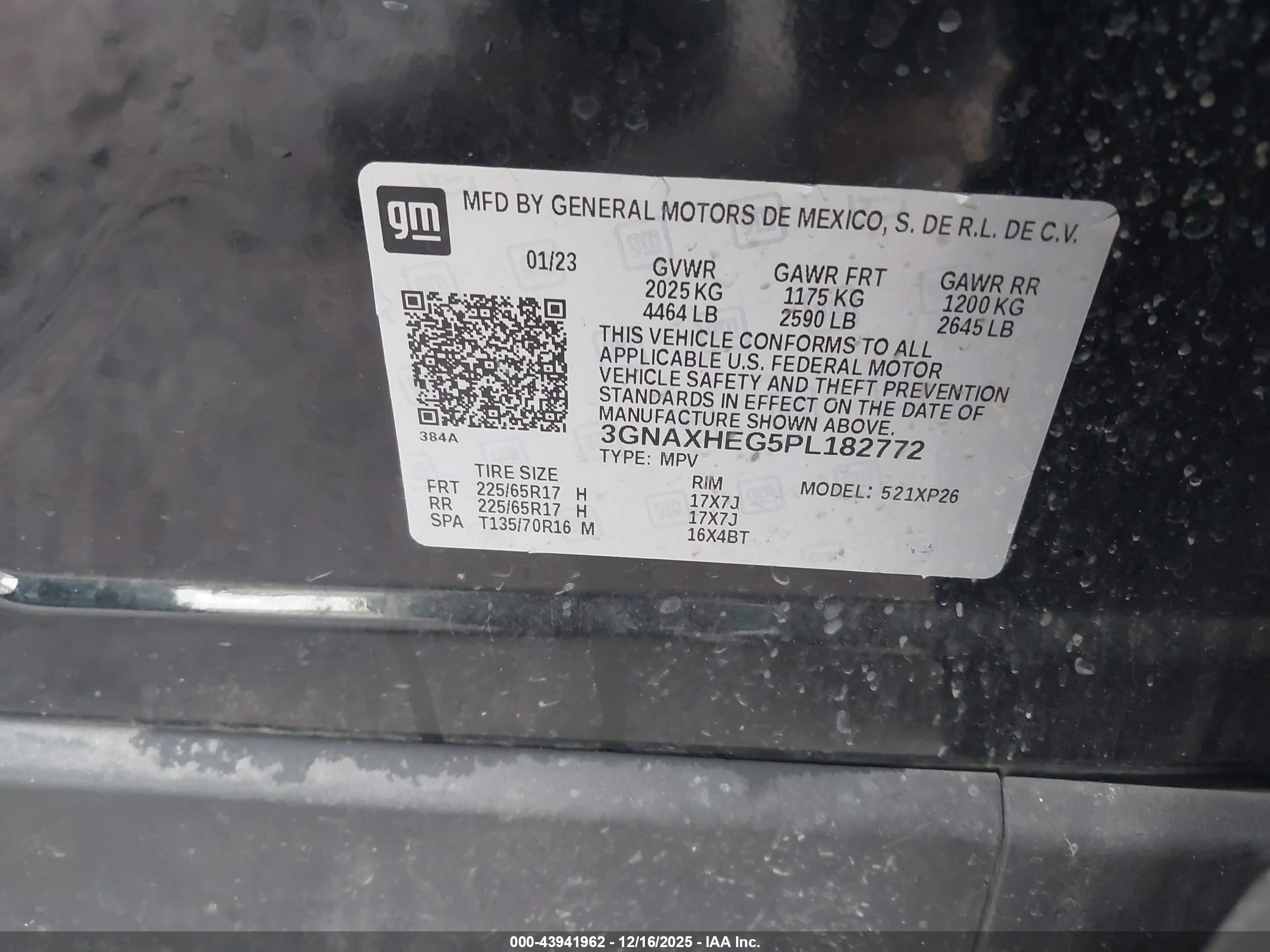 CHEVROLET EQUINOX image 9