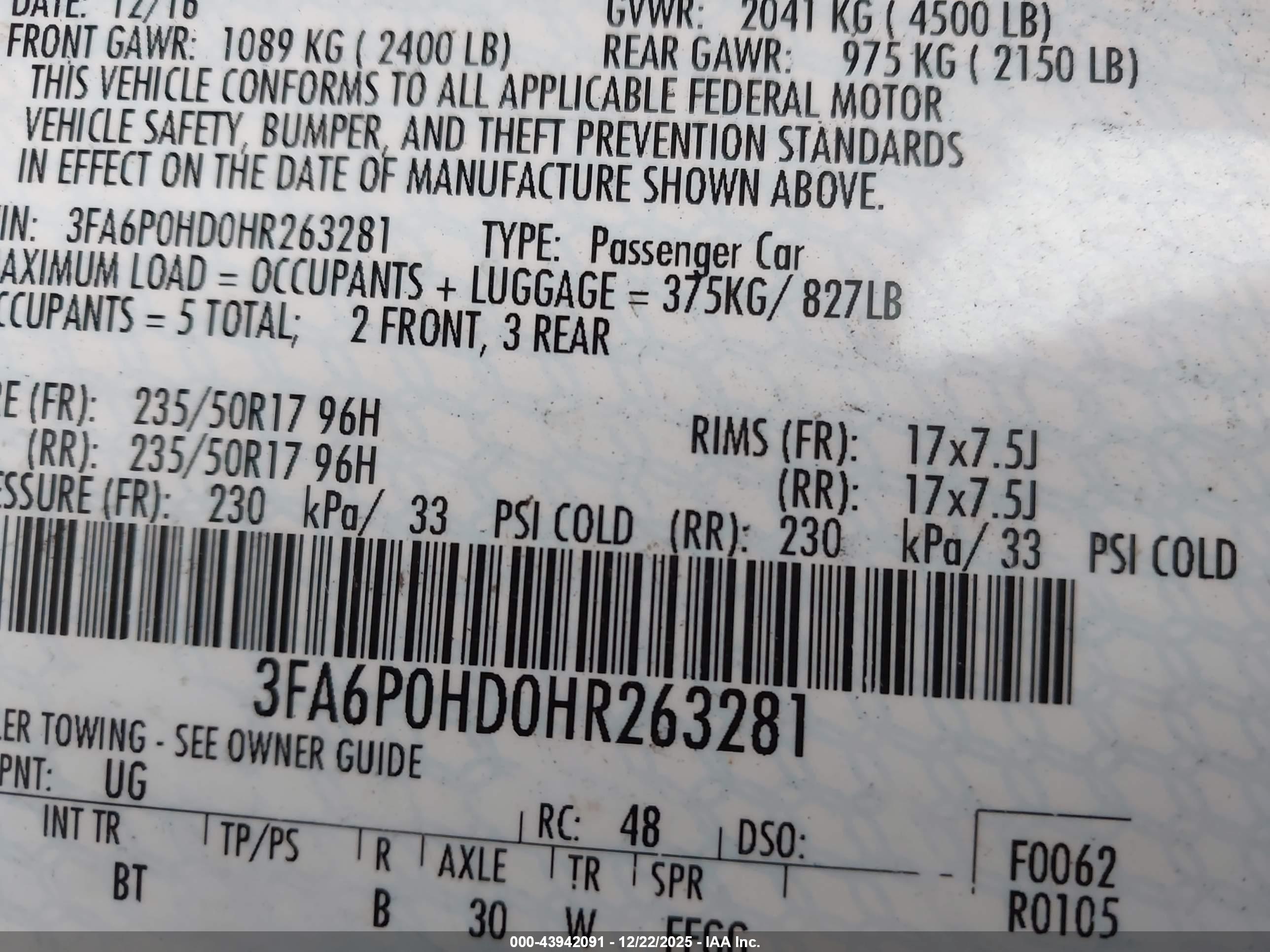 FORD FUSION image 9