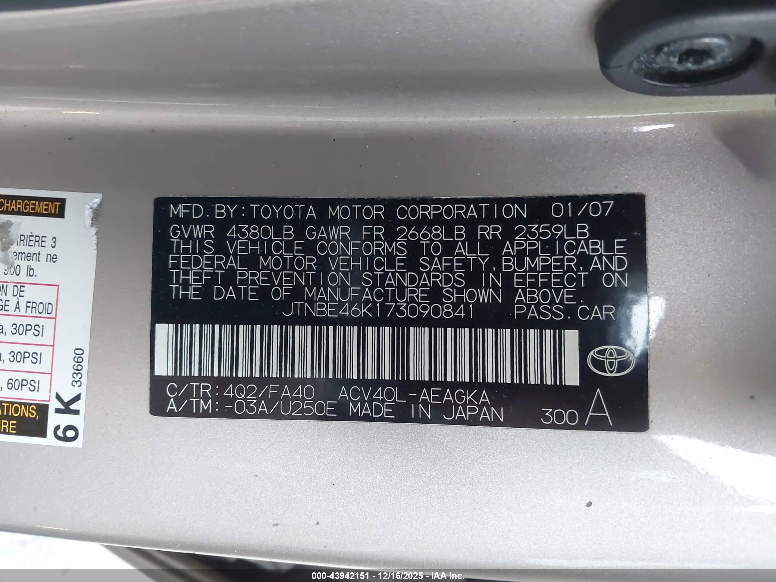 TOYOTA CAMRY image 9