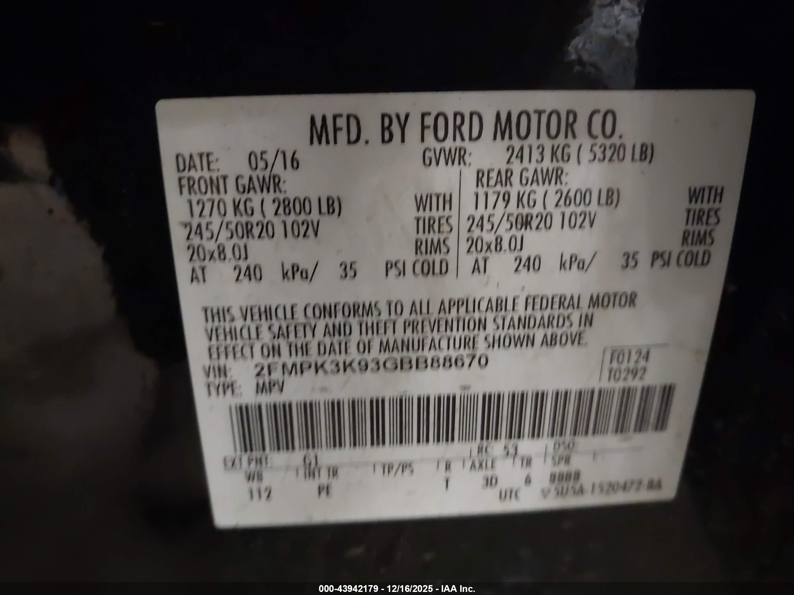 FORD EDGE image 9