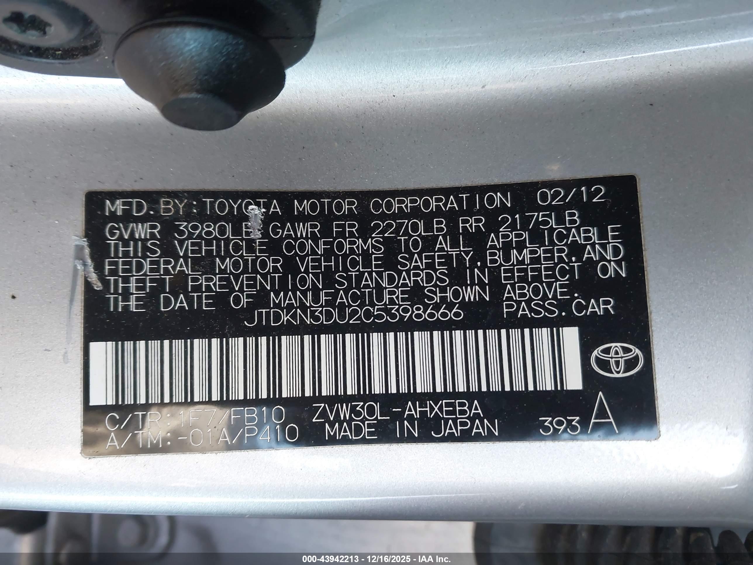 TOYOTA PRIUS image 9
