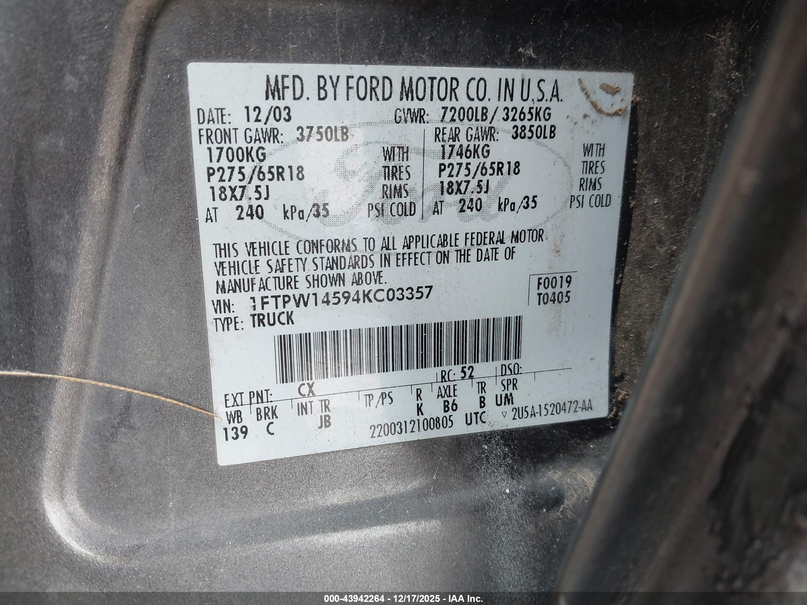 FORD F-150 image 9