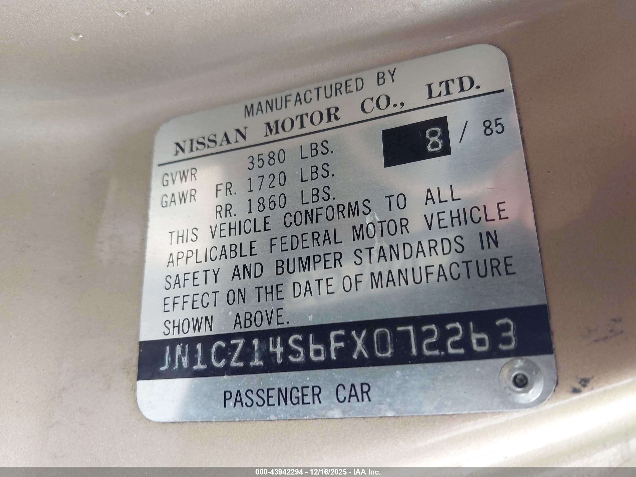NISSAN 300ZX image 9