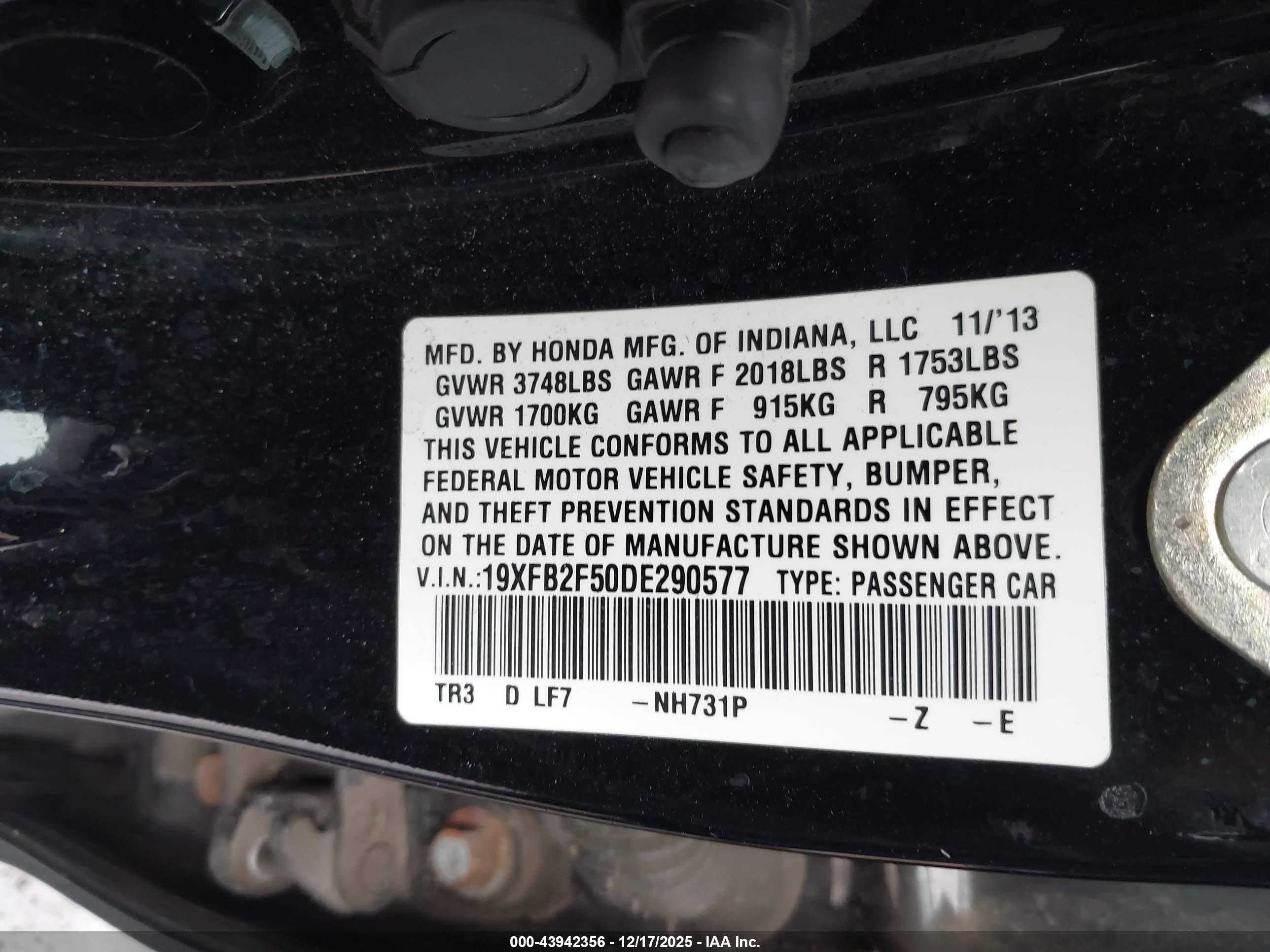 HONDA CIVIC image 9