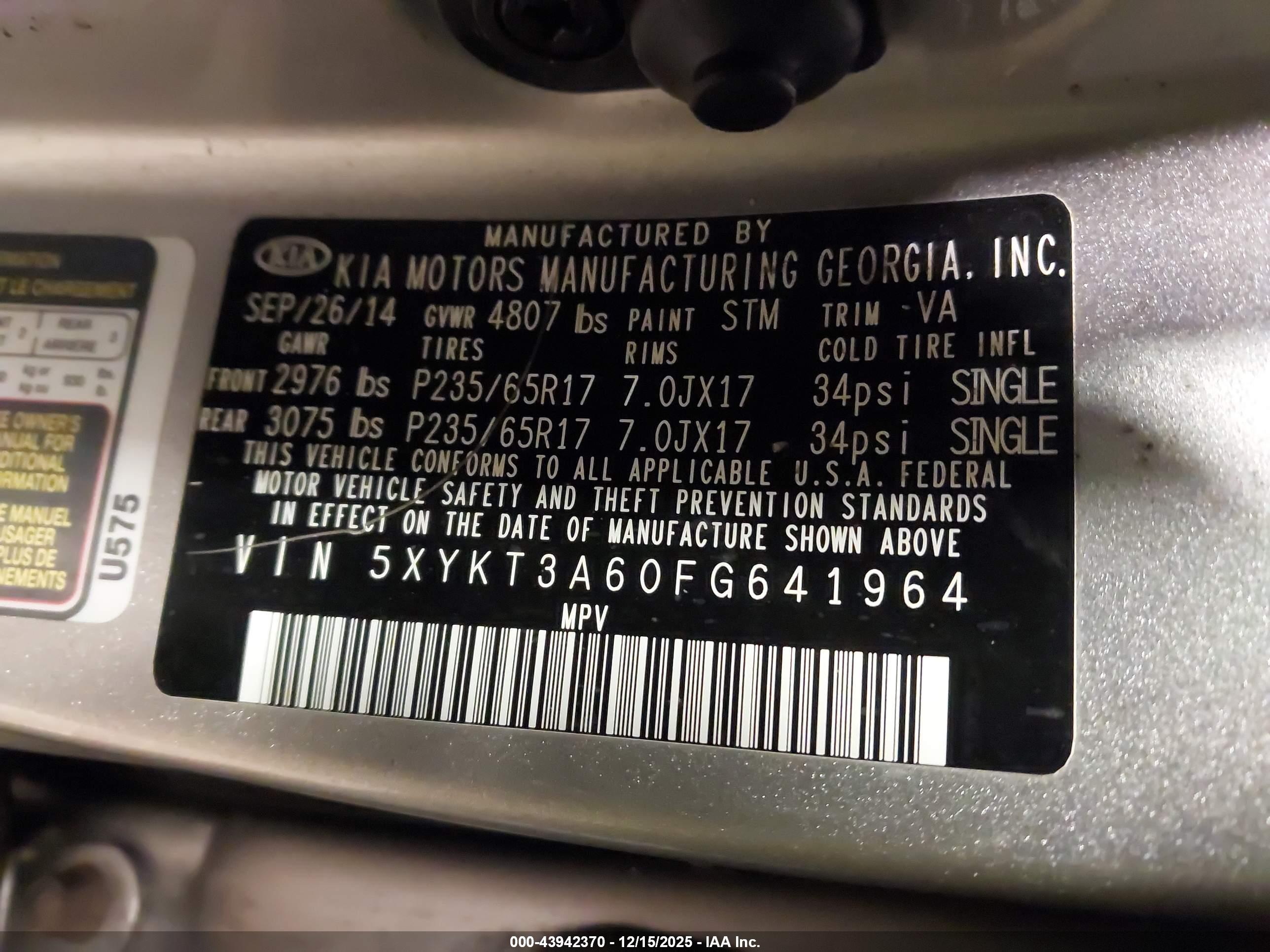 KIA SORENTO image 9