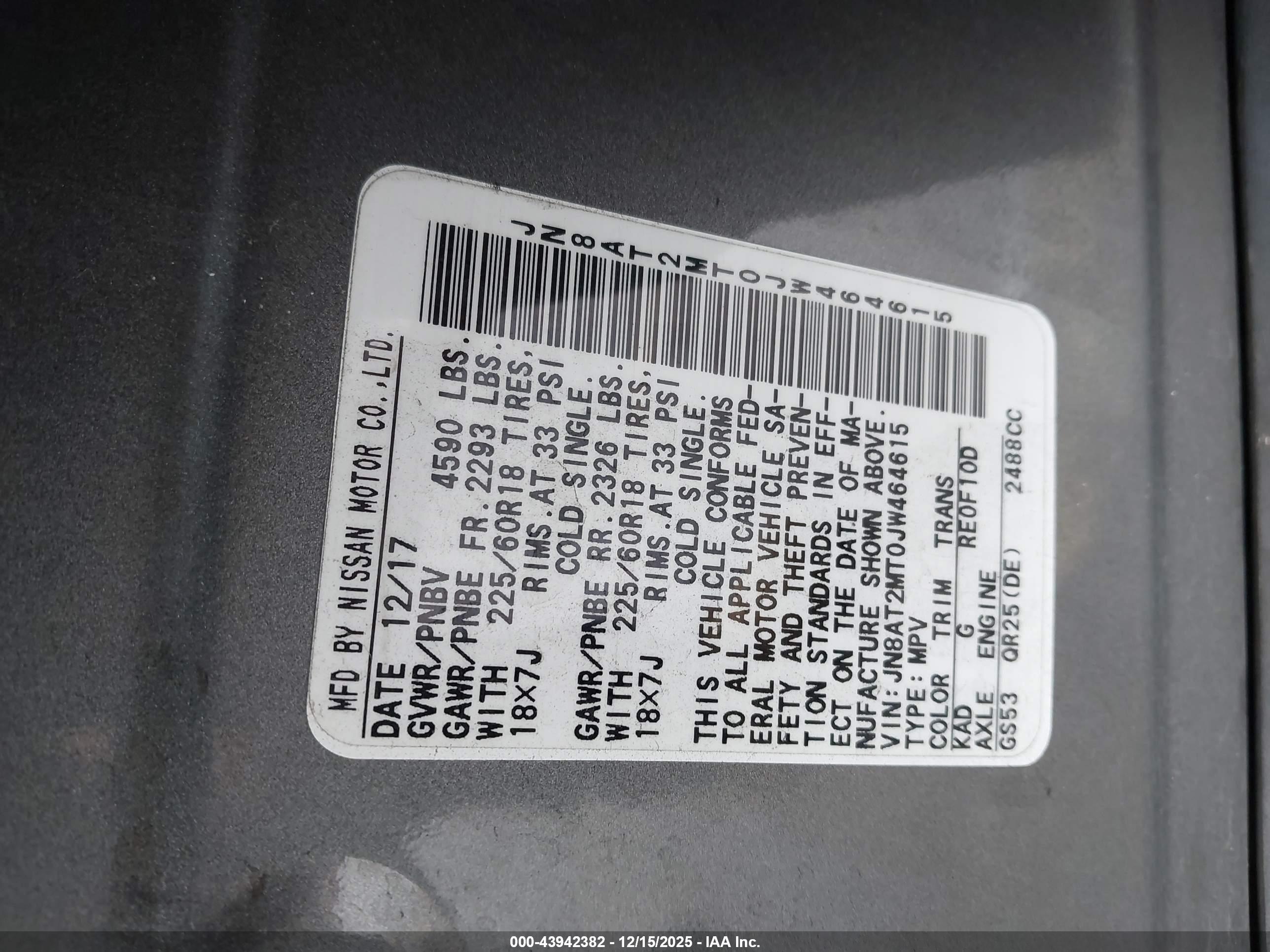 NISSAN ROGUE image 9