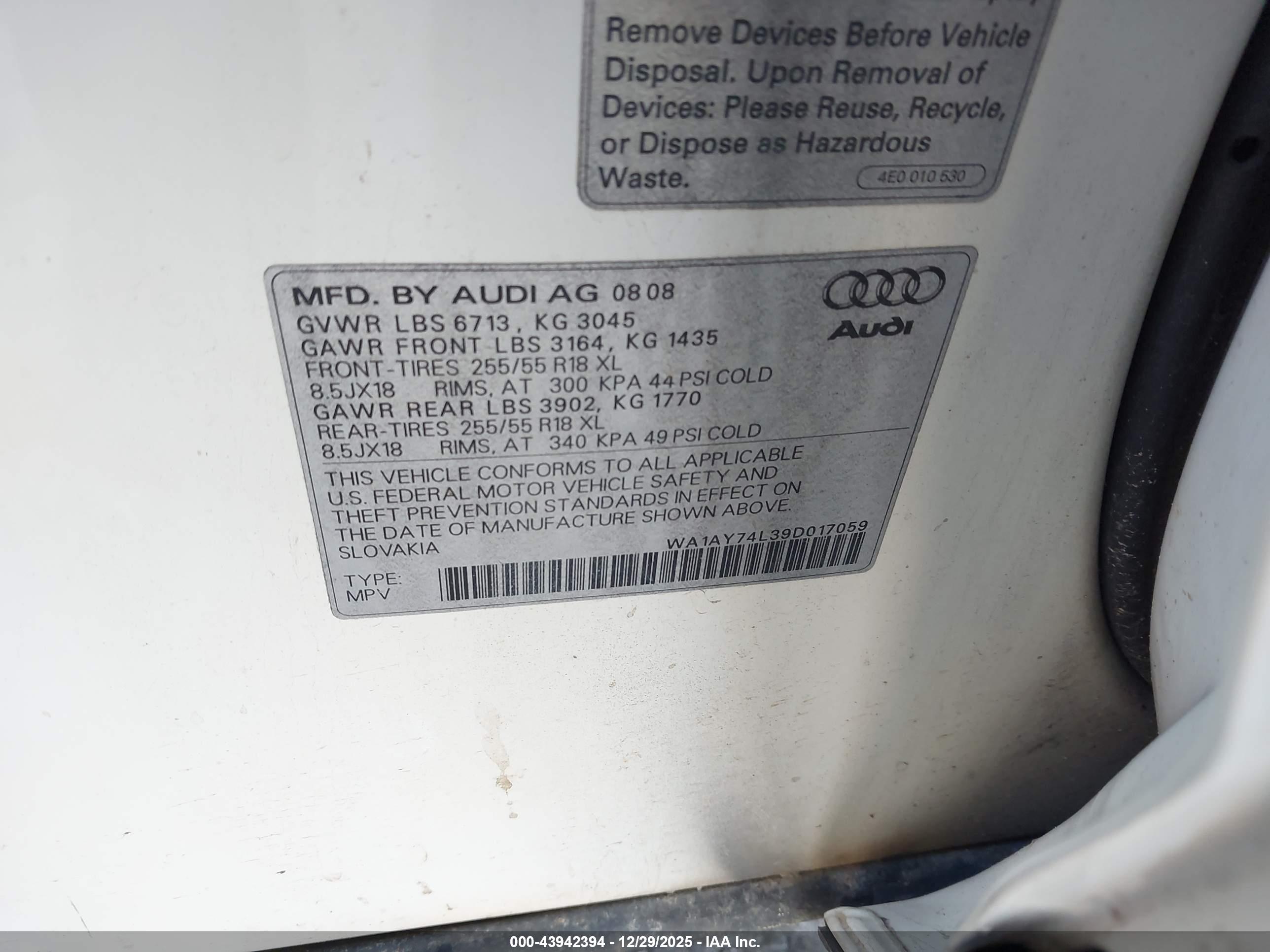 AUDI Q7 image 9