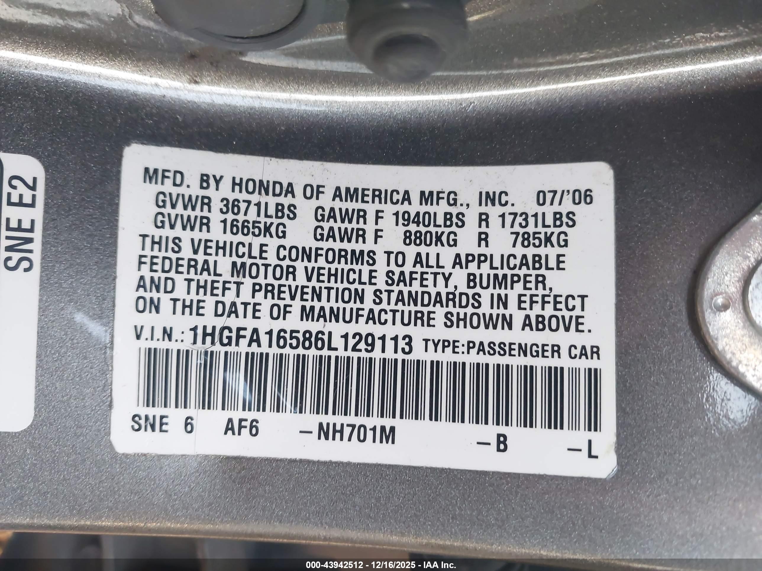HONDA CIVIC image 9