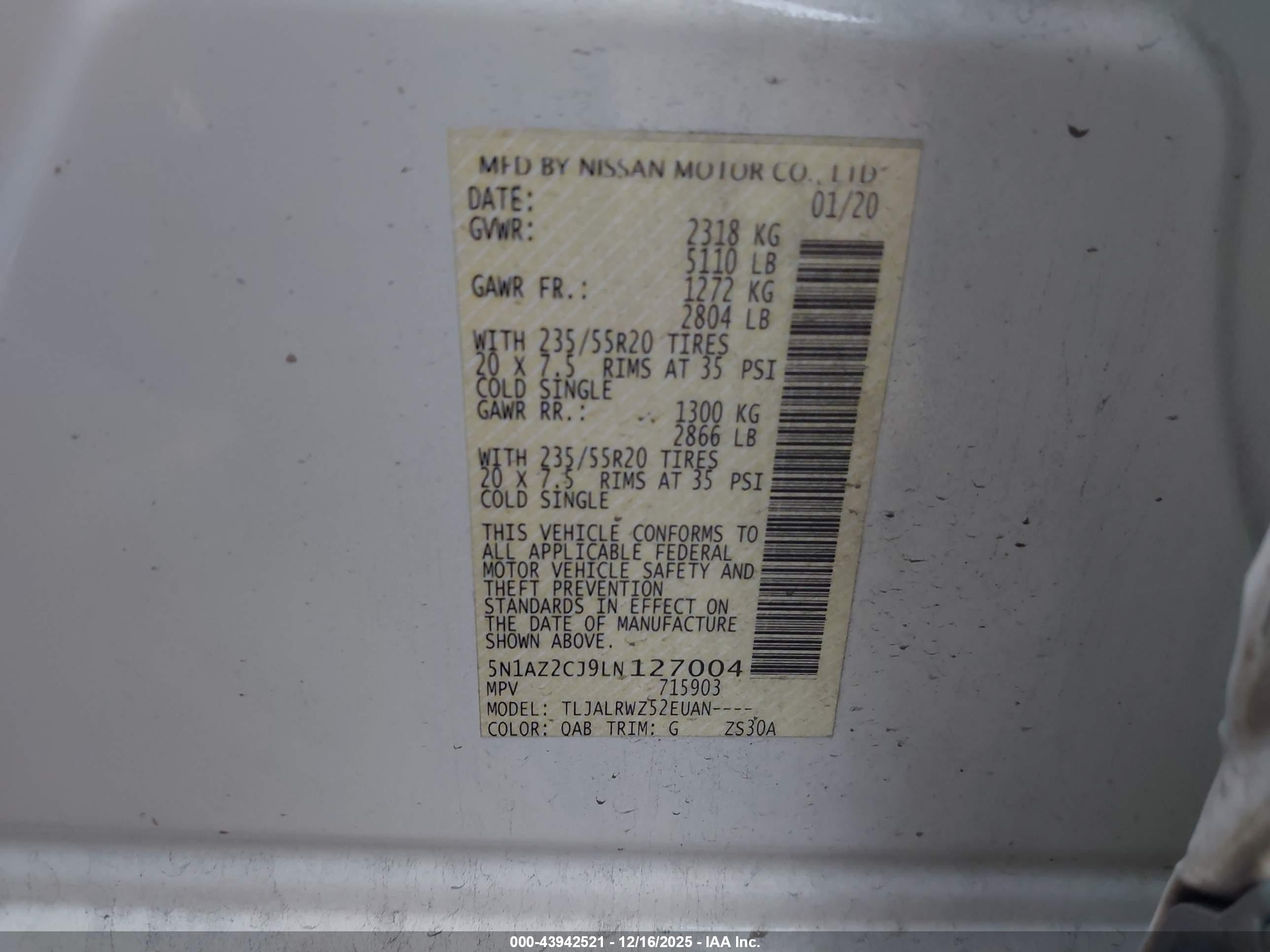 NISSAN MURANO image 9