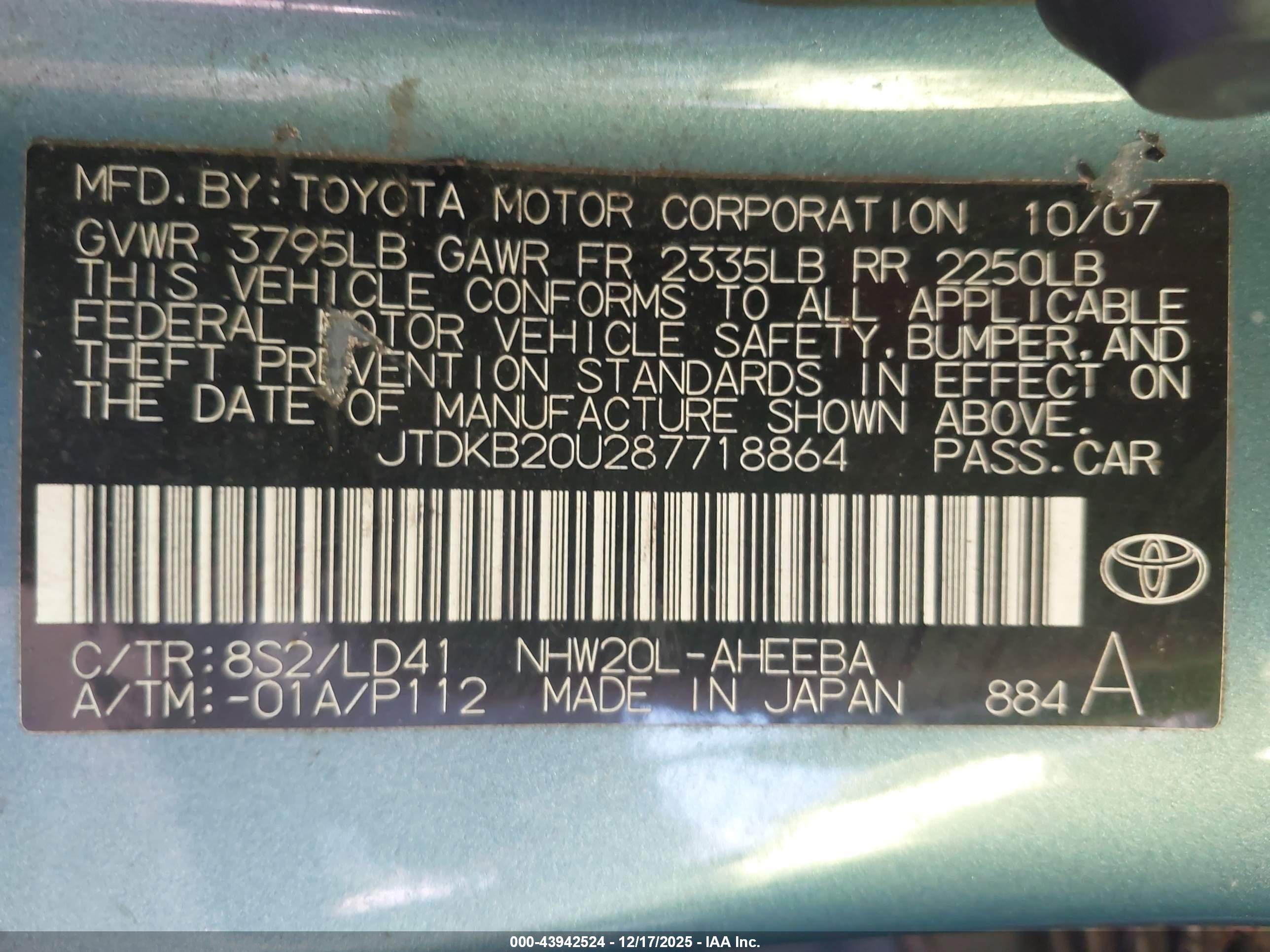 TOYOTA PRIUS image 9