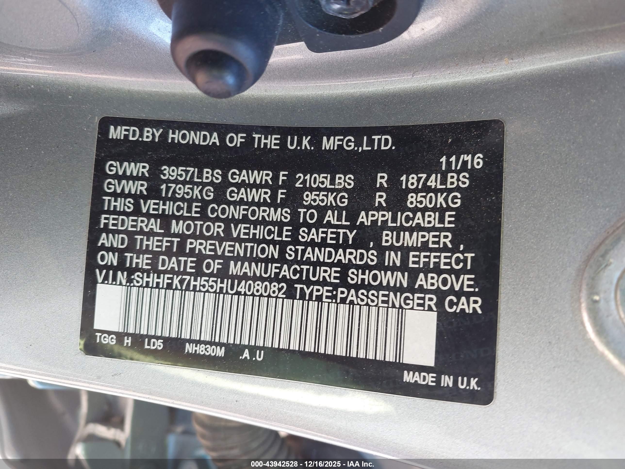 HONDA CIVIC image 9