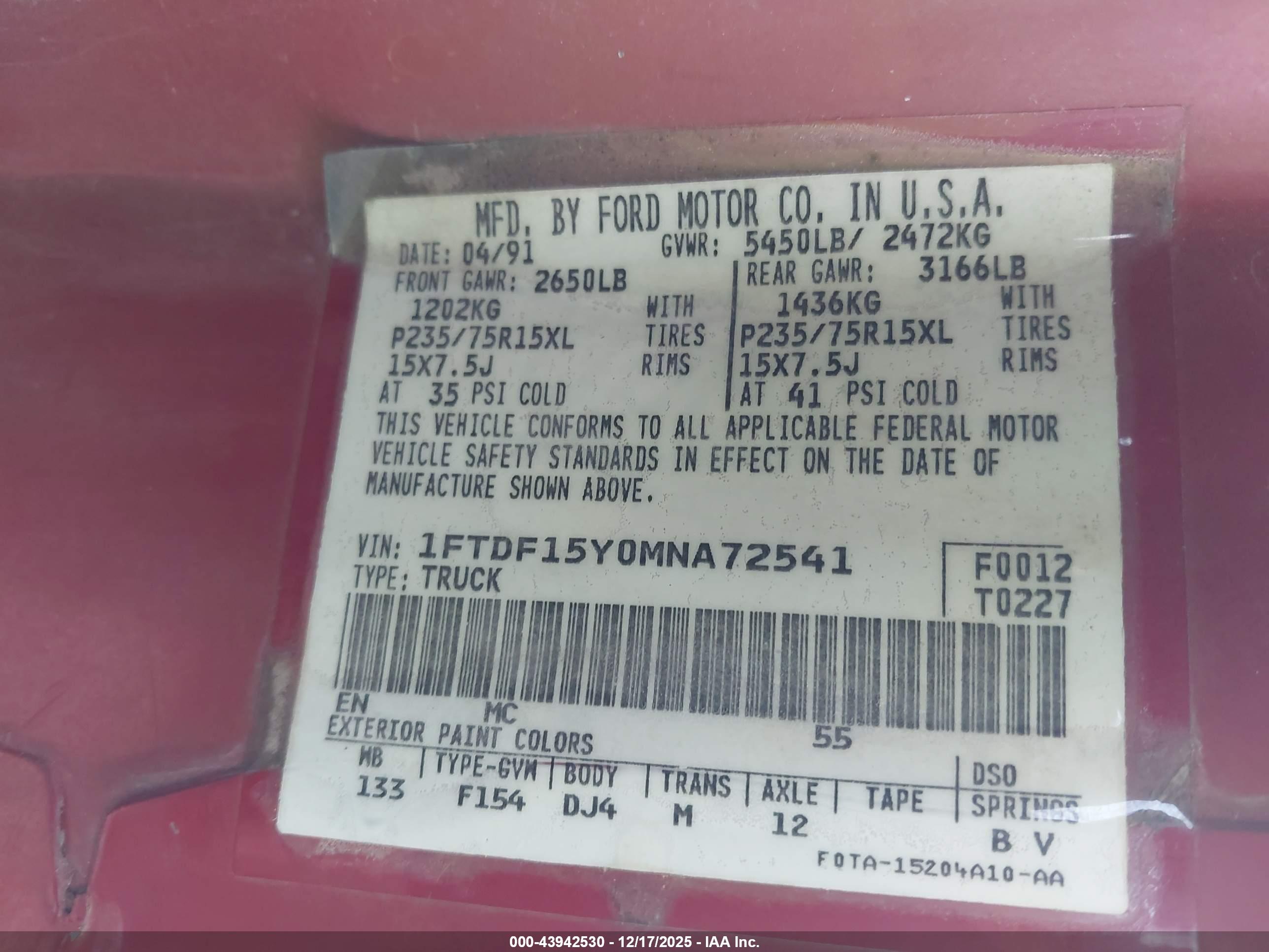 FORD F150 image 9