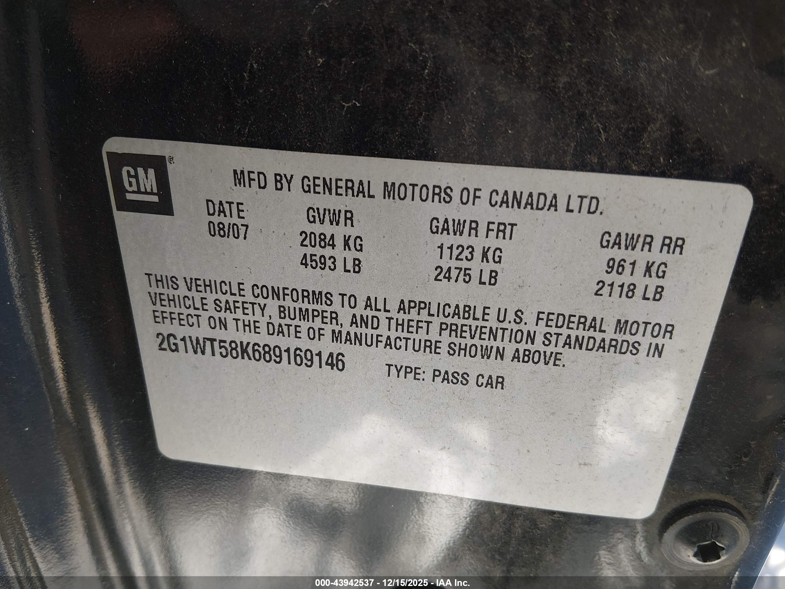 CHEVROLET IMPALA image 9
