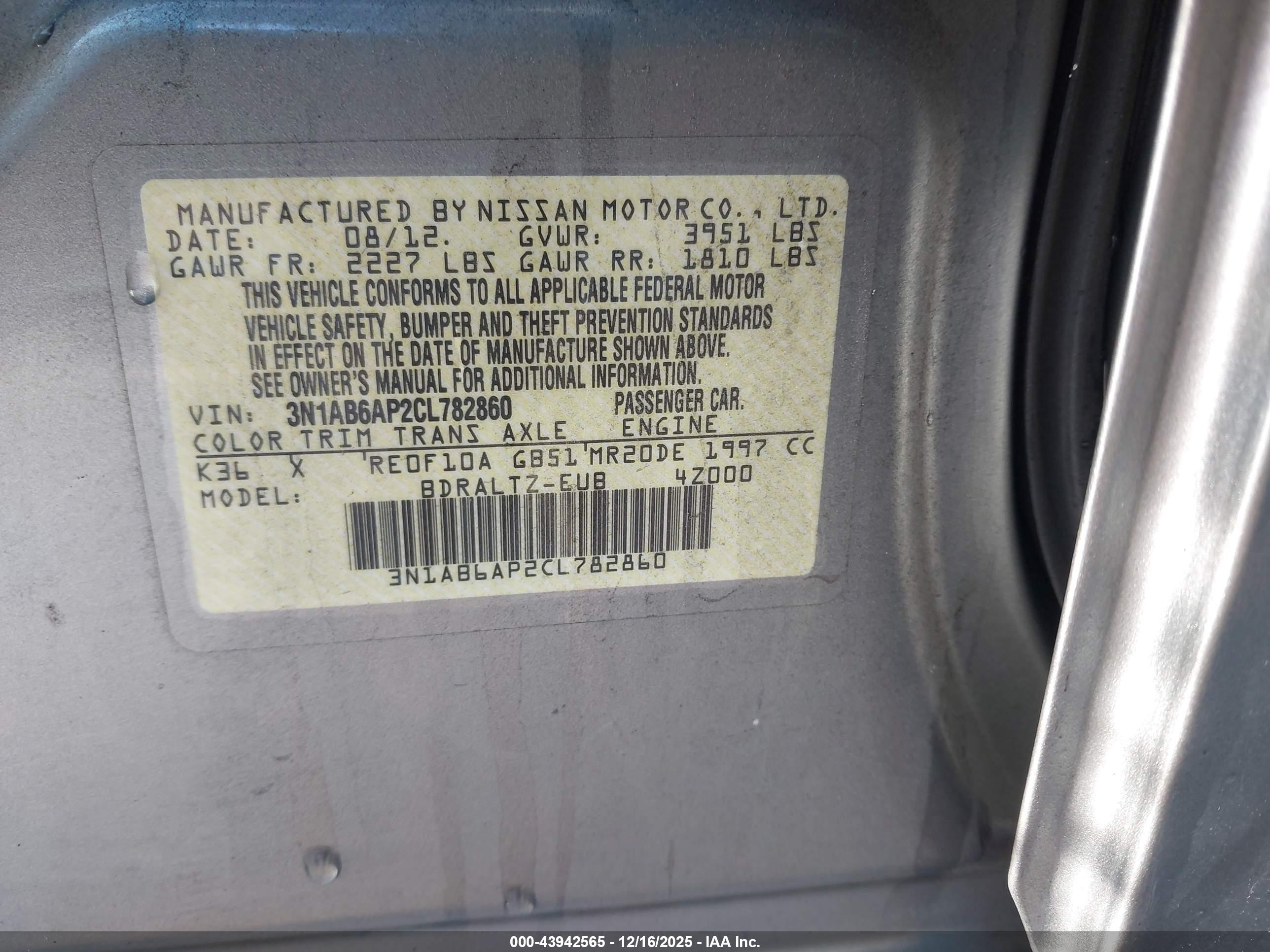 NISSAN SENTRA image 9