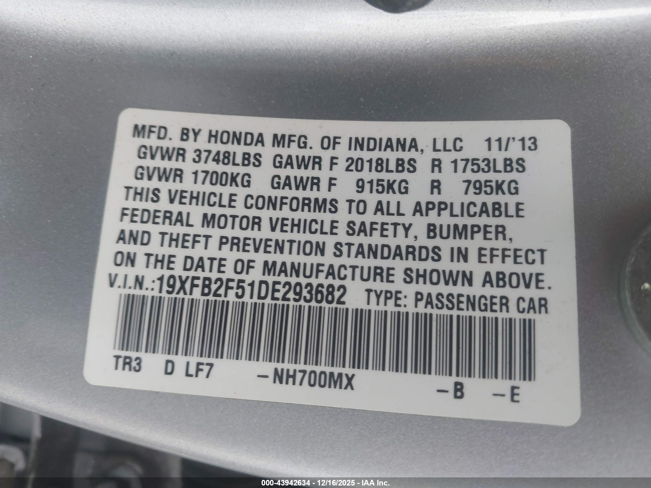 HONDA CIVIC image 9