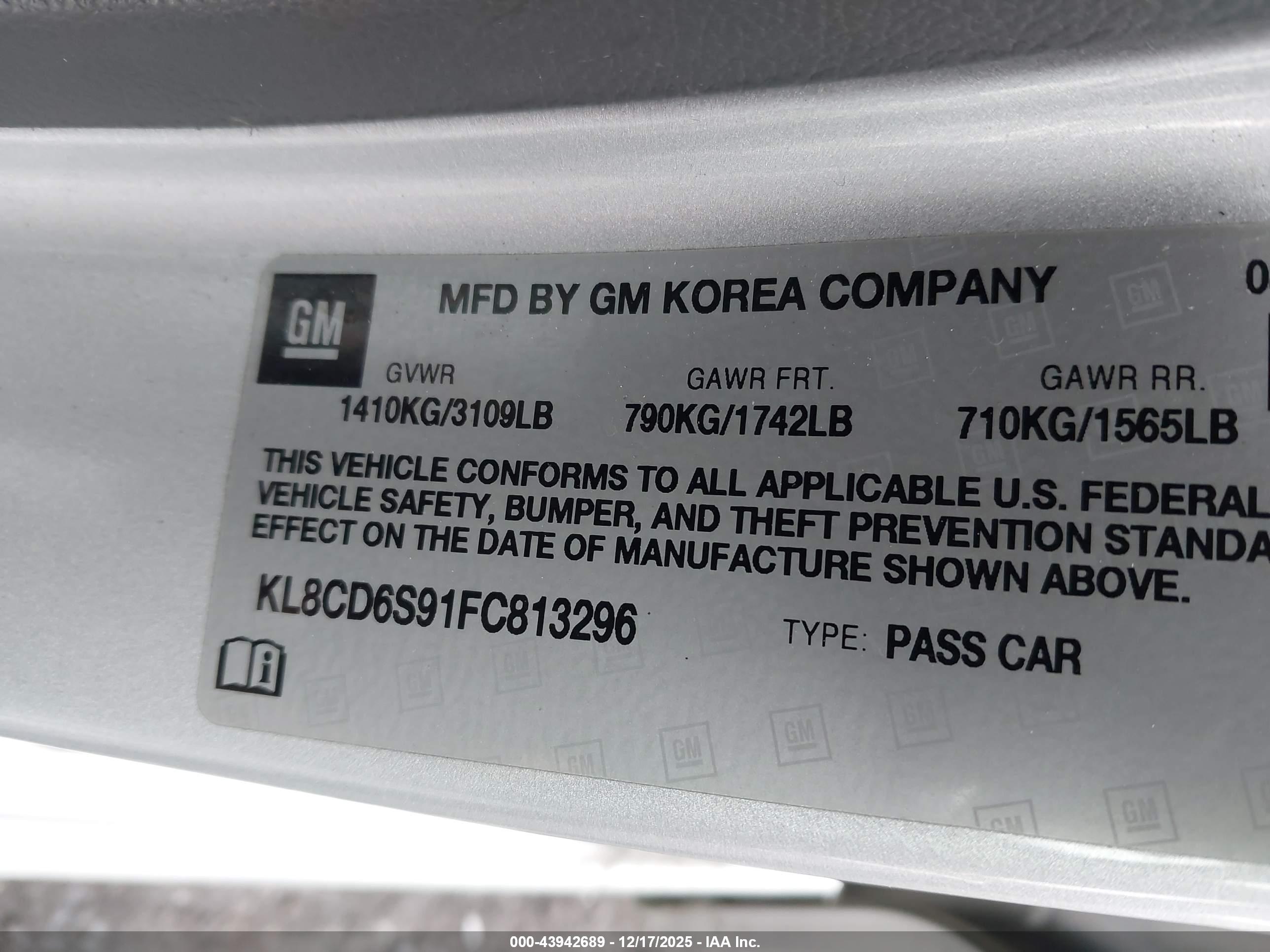 CHEVROLET SPARK image 9