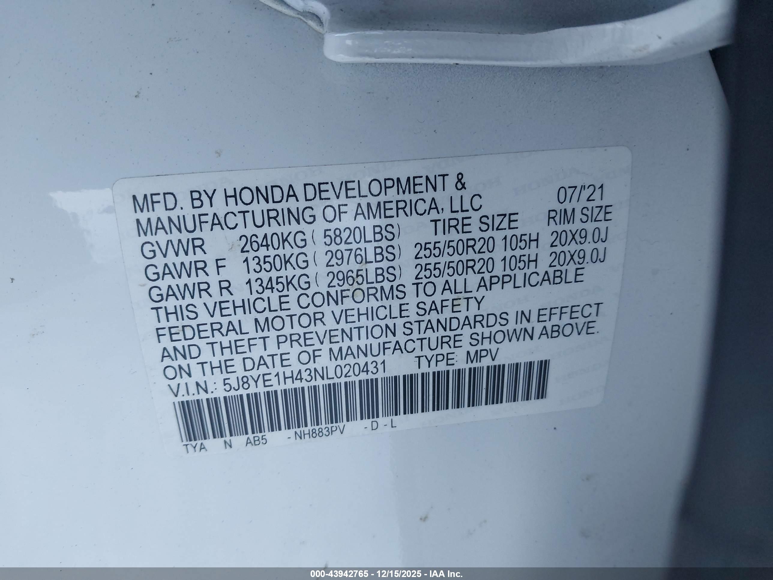 ACURA MDX image 9