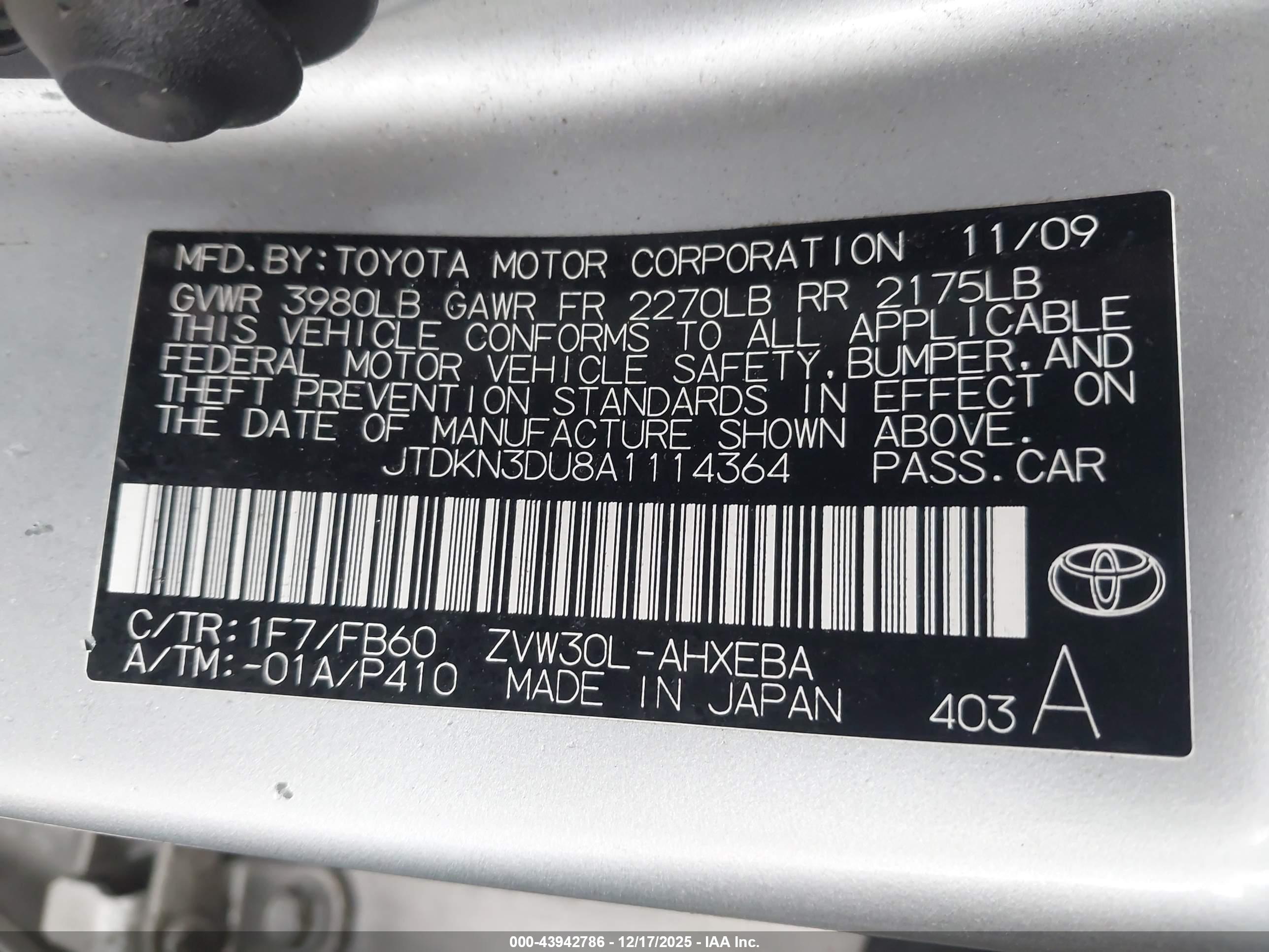 TOYOTA PRIUS image 9