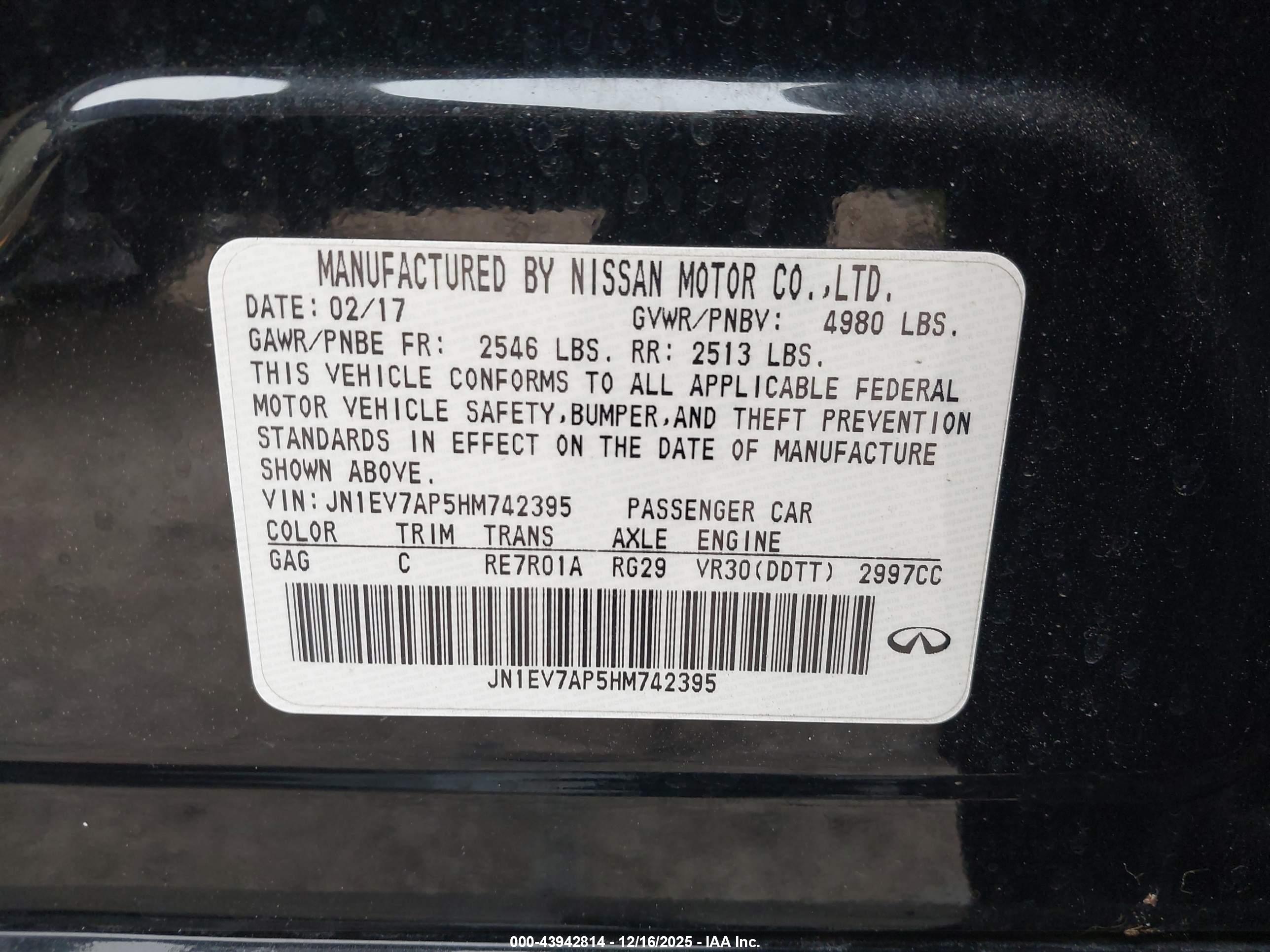 INFINITI Q50 image 9