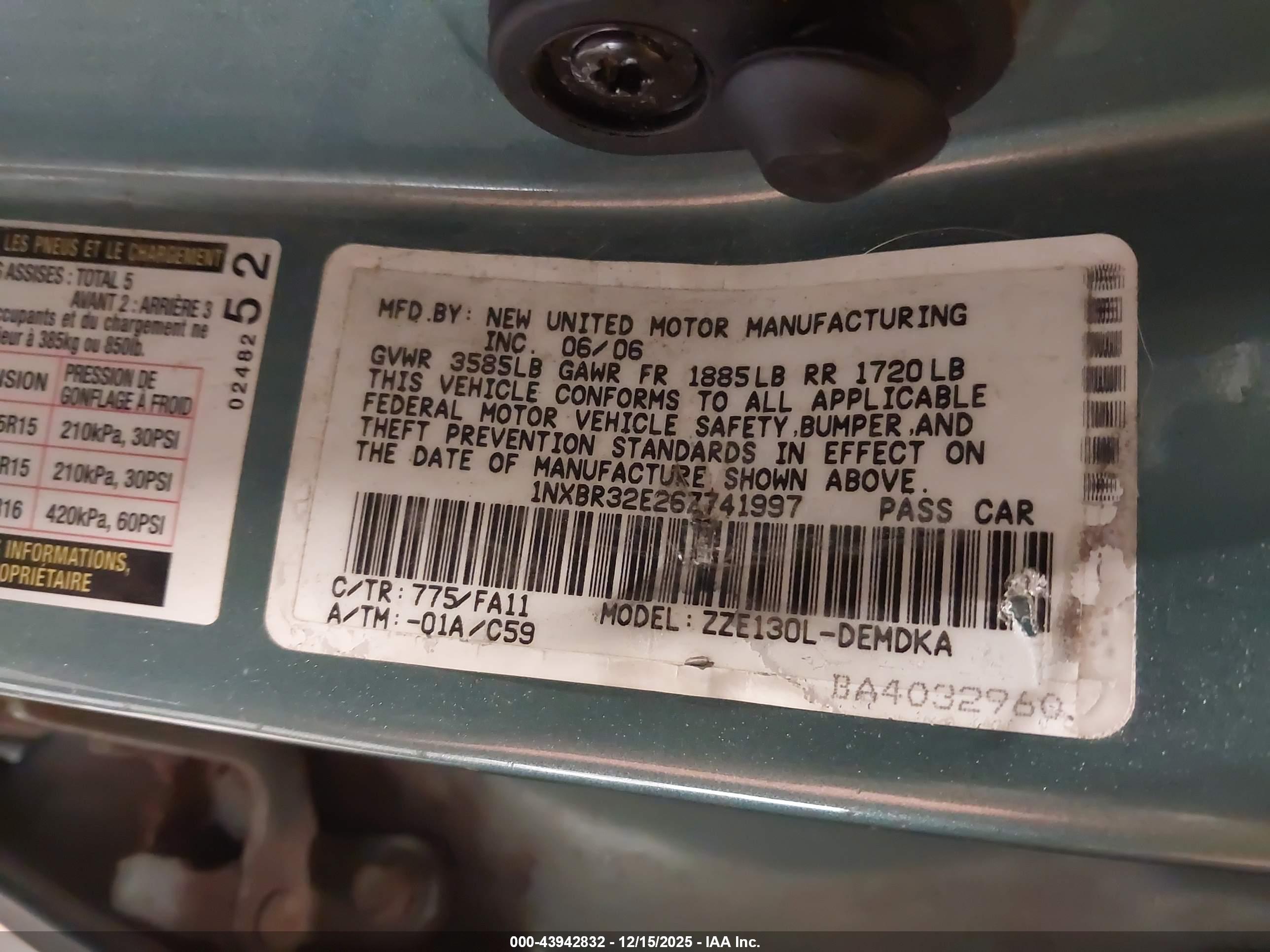 TOYOTA COROLLA image 9