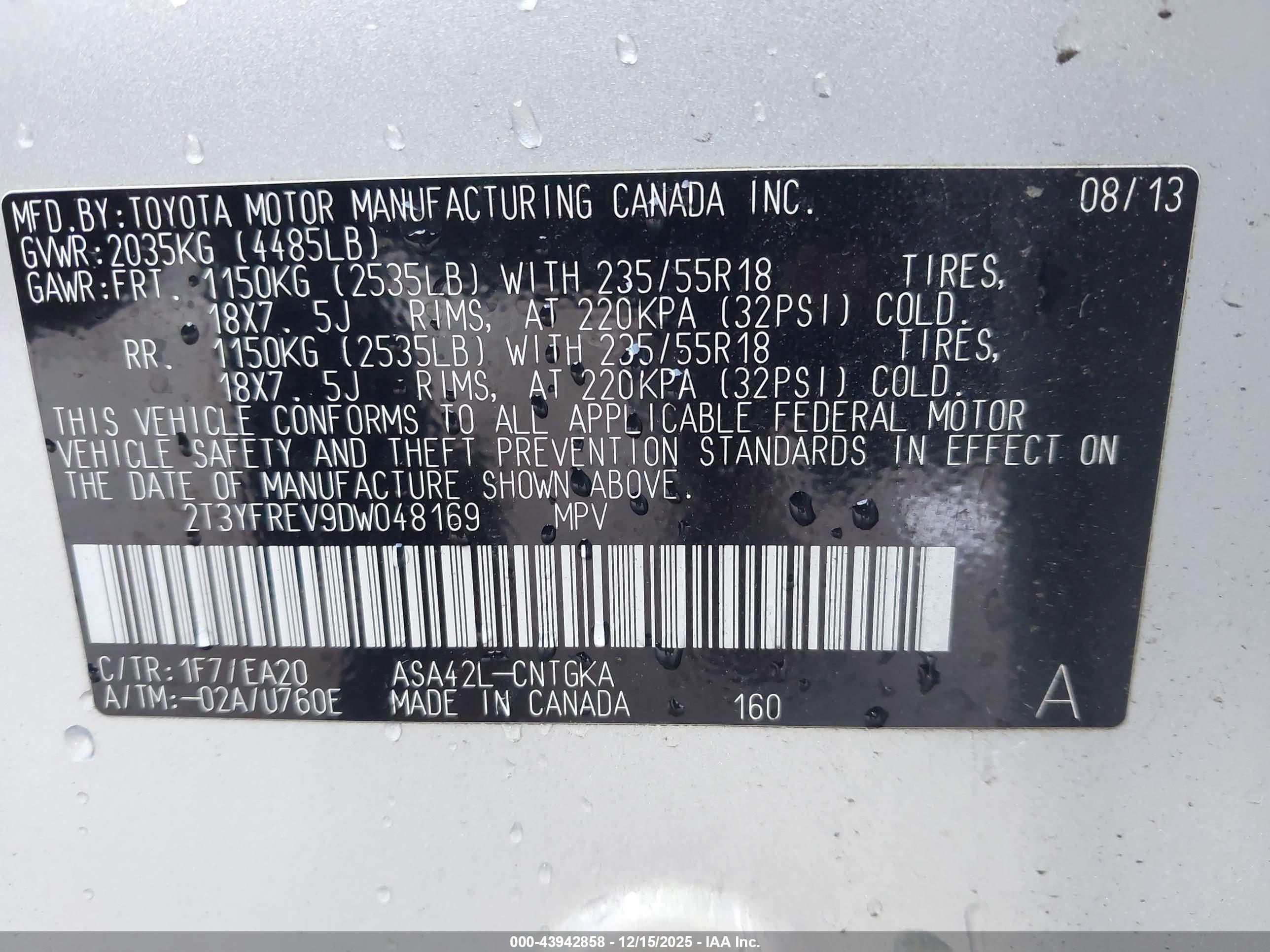 TOYOTA RAV4 image 9