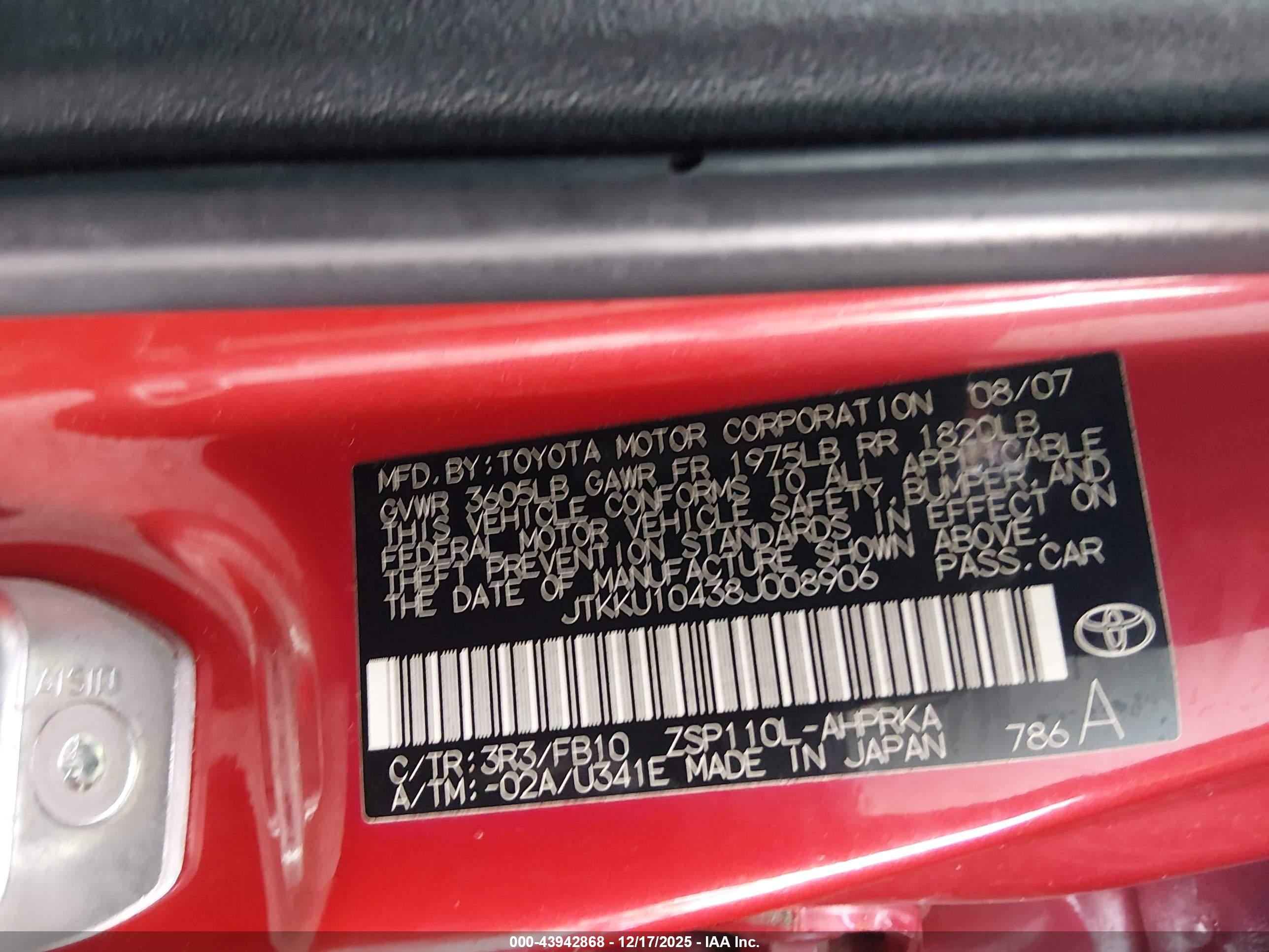 SCION XD image 9
