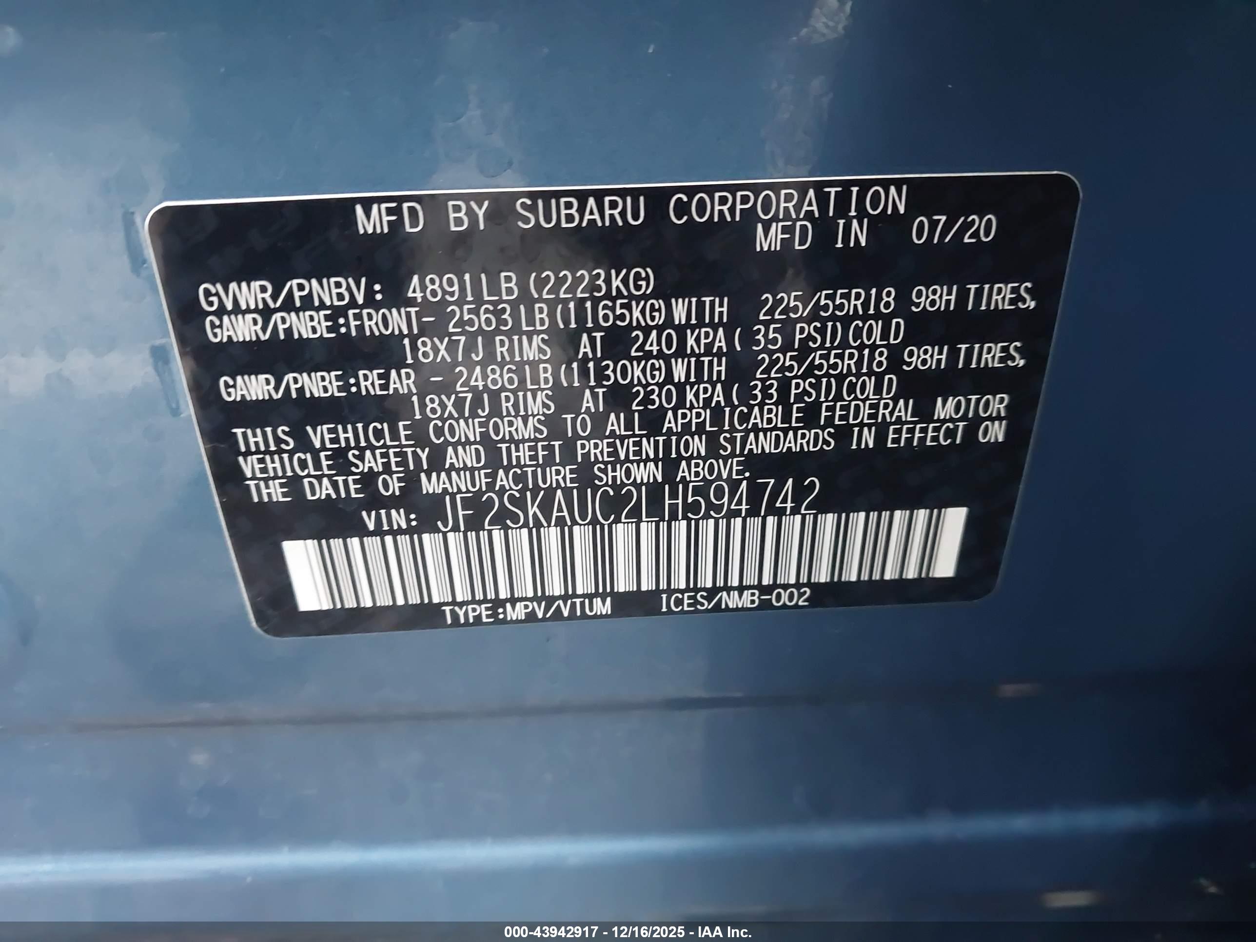 SUBARU FORESTER image 9