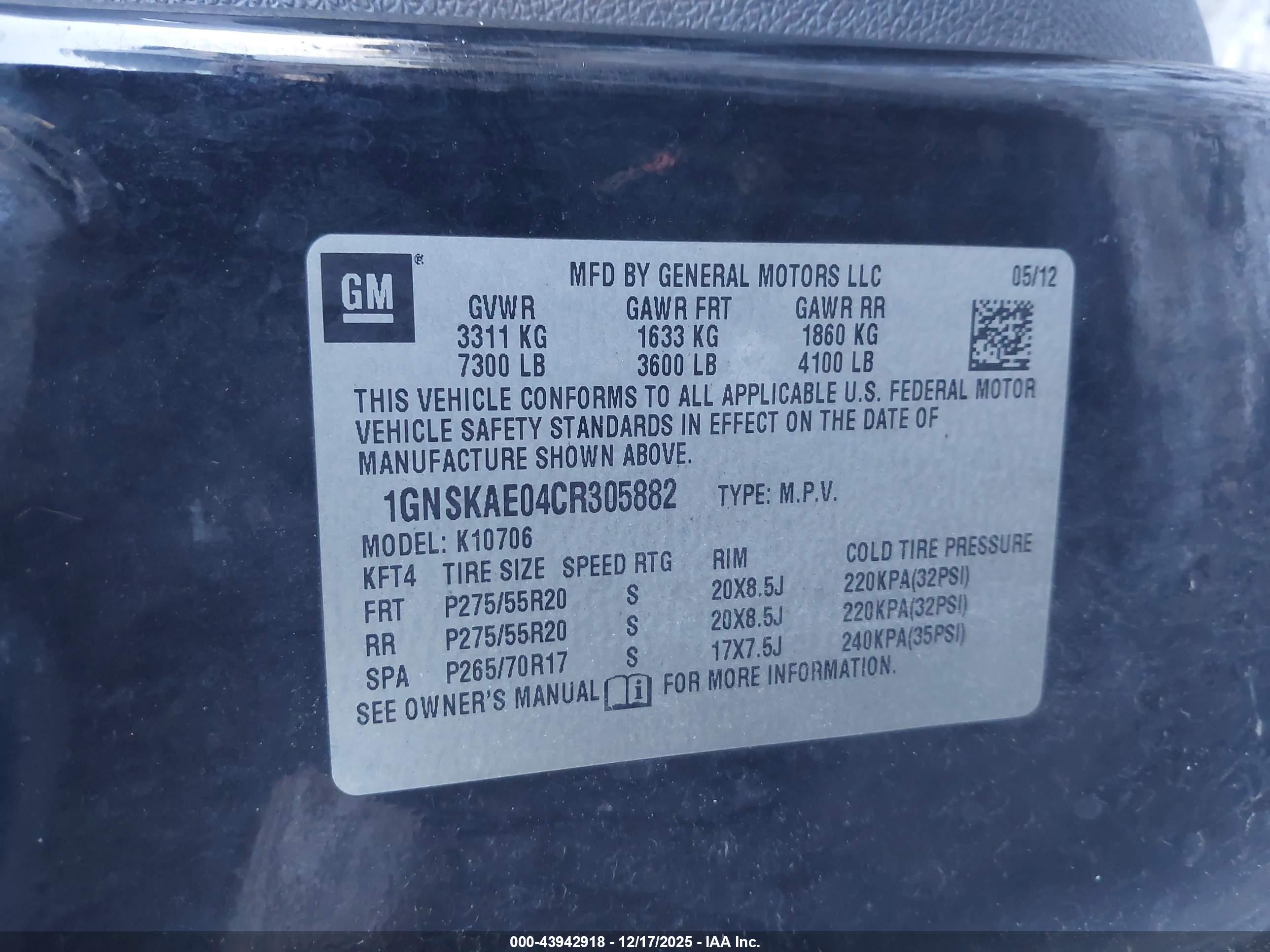 CHEVROLET TAHOE image 9