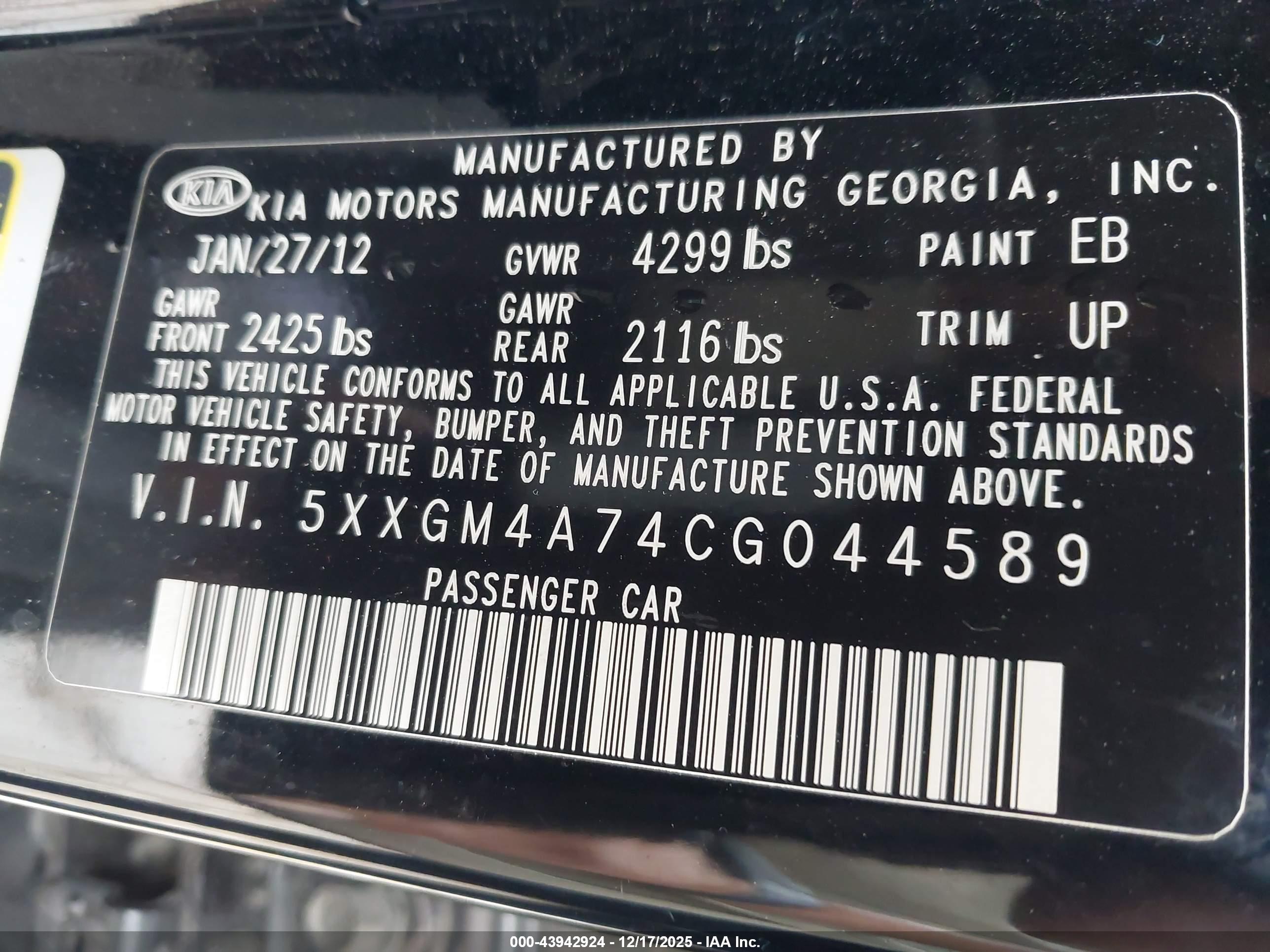 KIA OPTIMA image 9